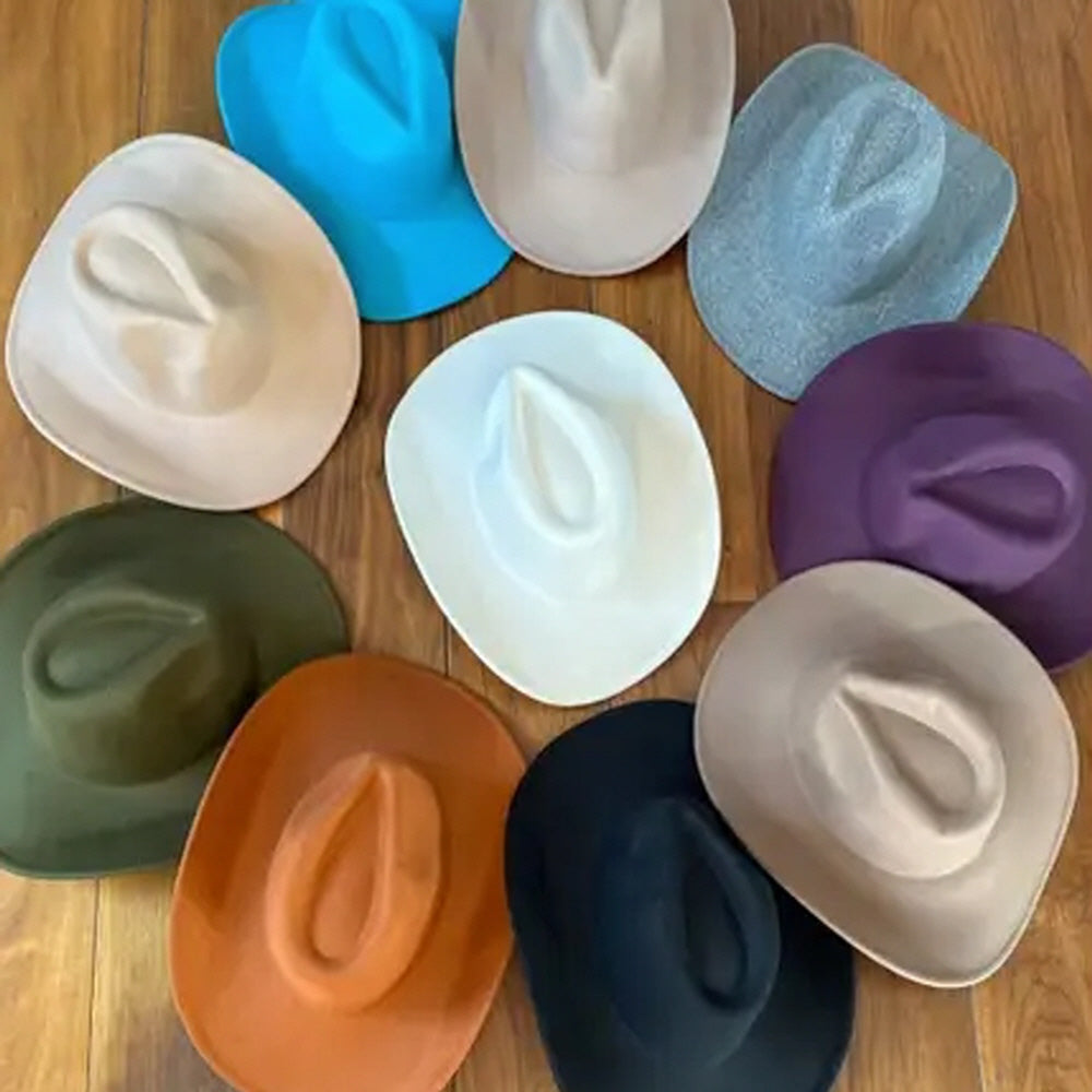 VEGAN FELT COWBOY HAT