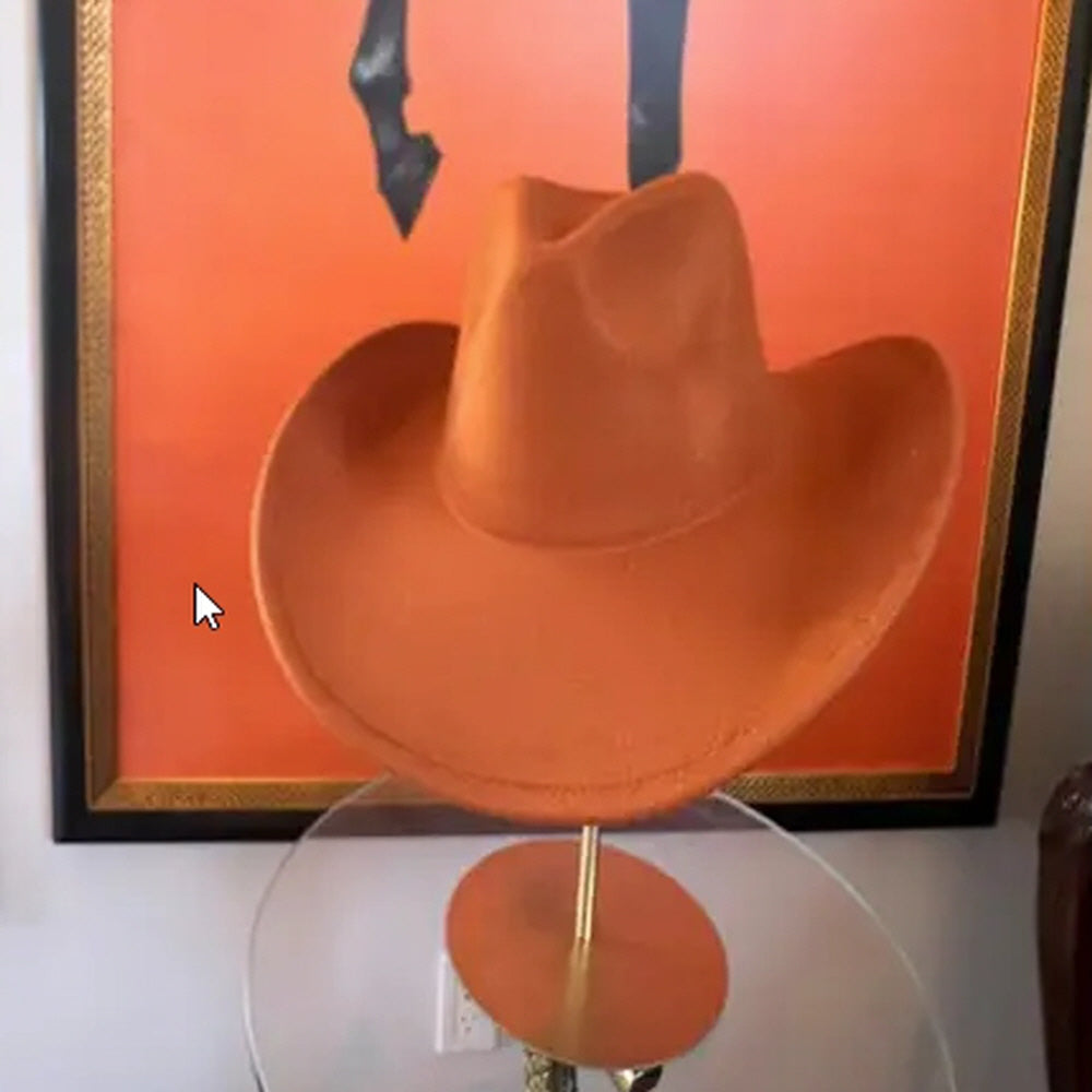 VEGAN FELT COWBOY HAT