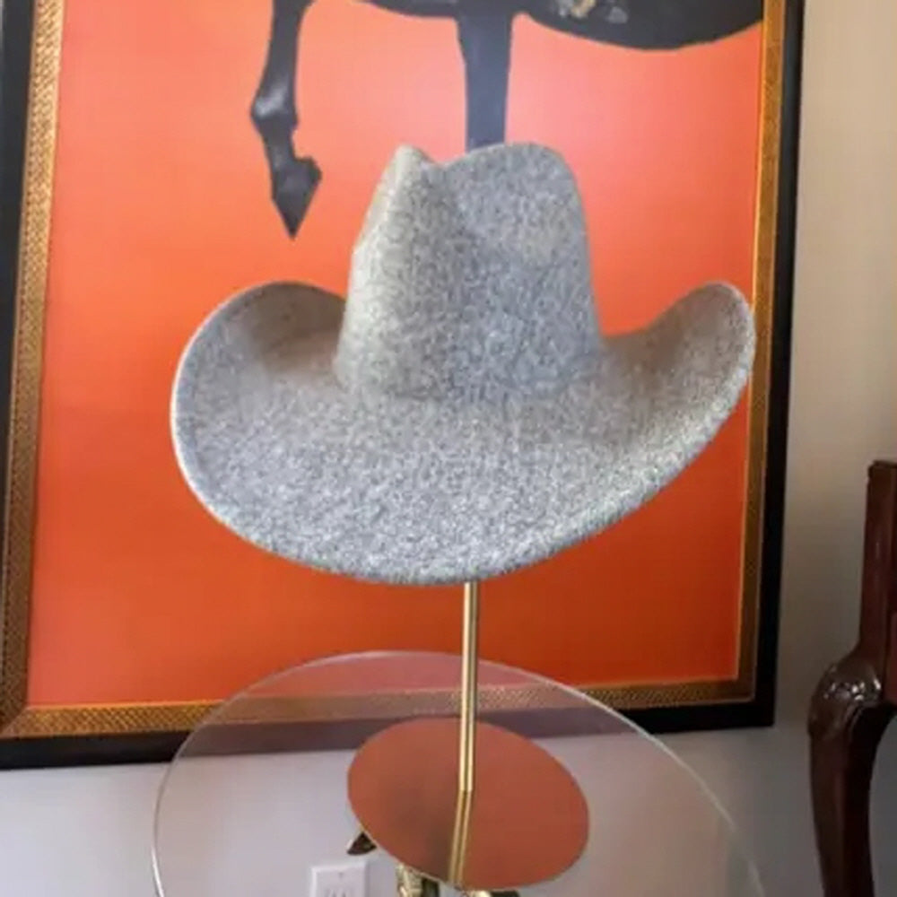 VEGAN FELT COWBOY HAT