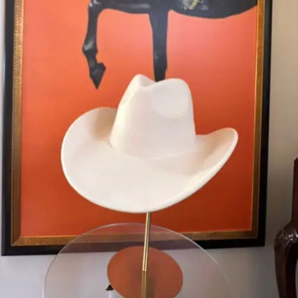 VEGAN FELT COWBOY HAT