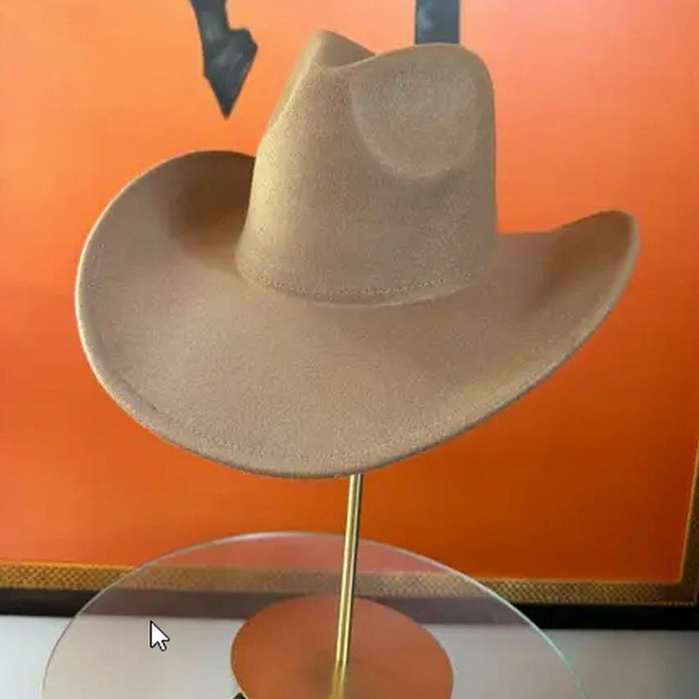 VEGAN FELT COWBOY HAT