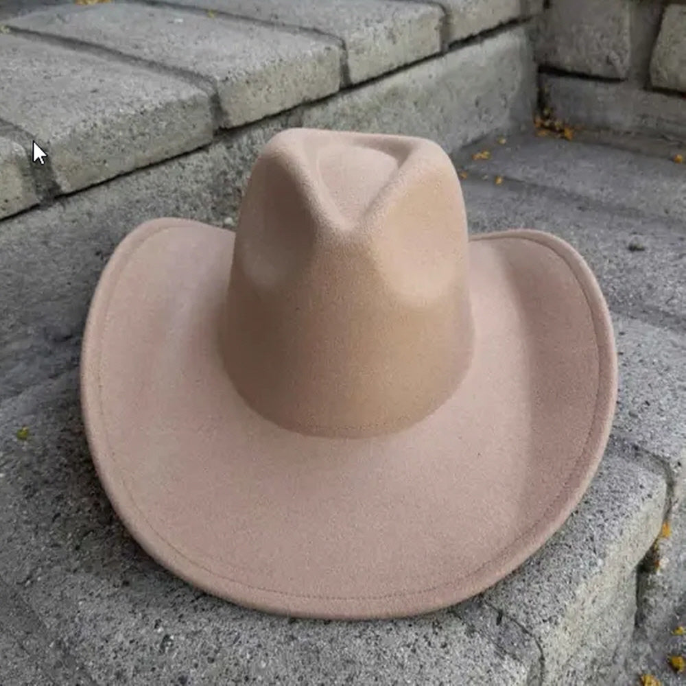 Vegan Felt Cowboy Hat
