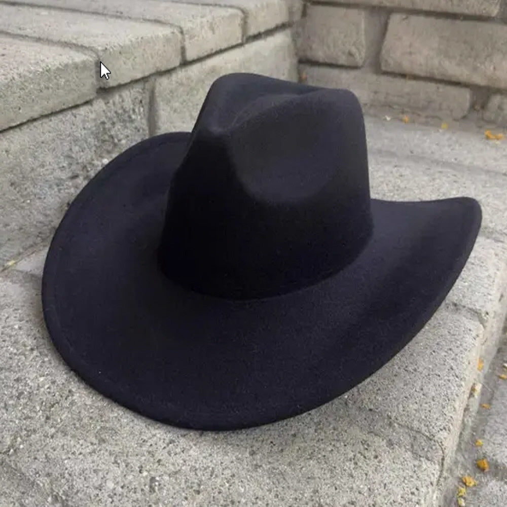 VEGAN FELT COWBOY HAT