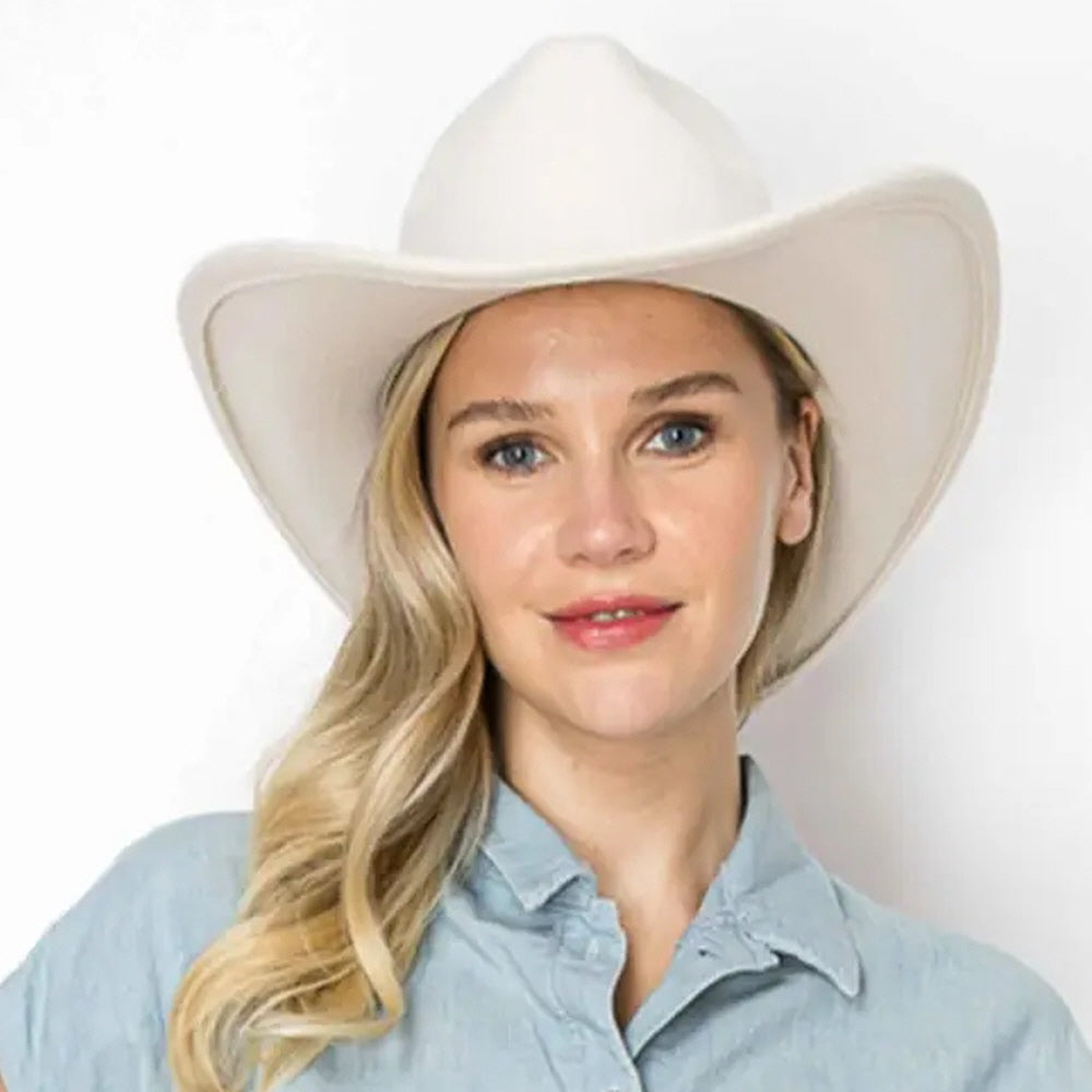 Vegan Felt Cowboy Hat