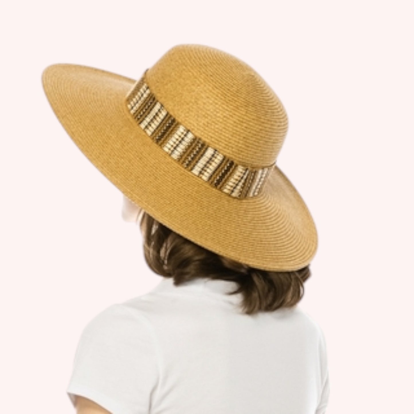 The Solara Wide Brim Straw Sun Hat – Boho Chic & Sun-Smart!