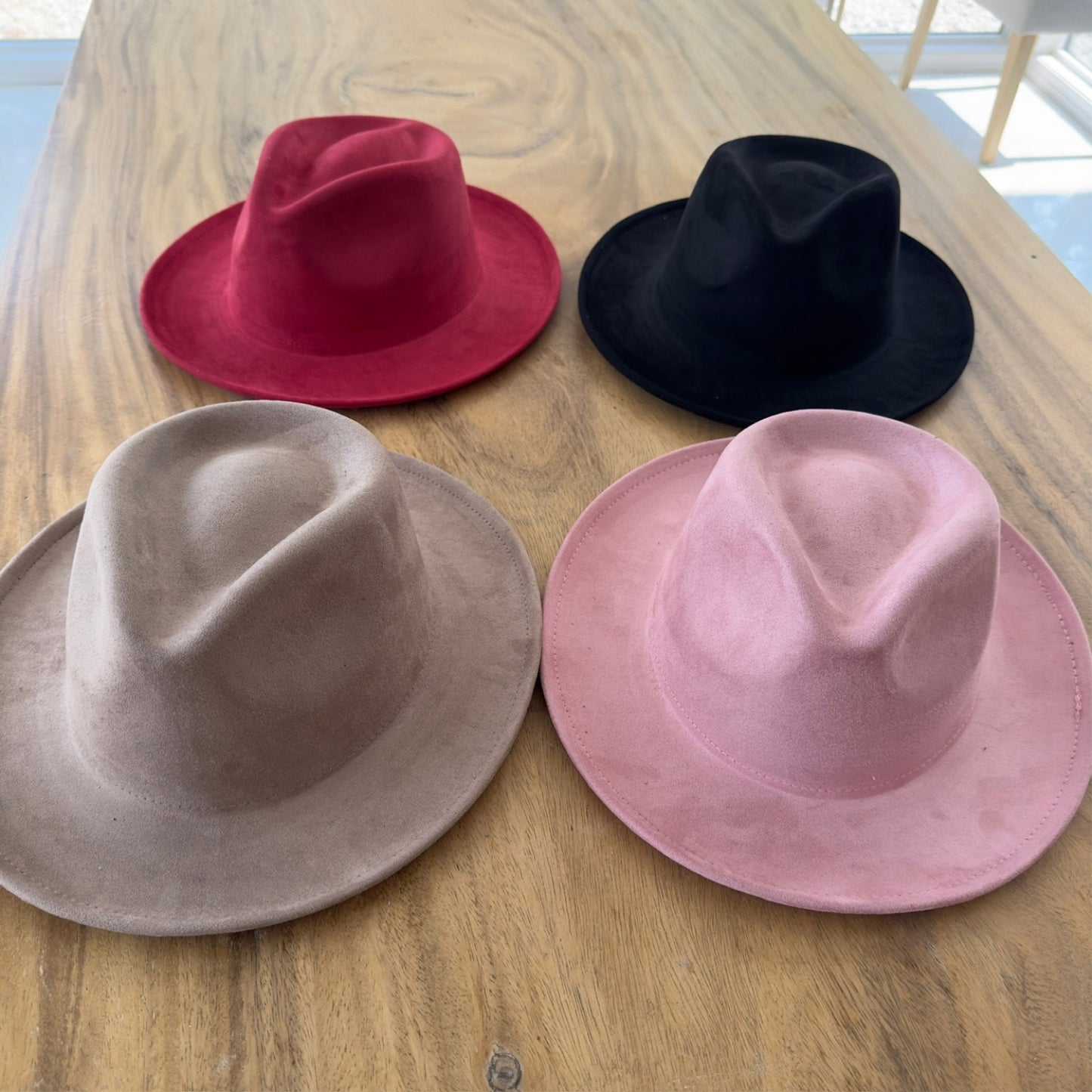 SHORT BRIM SUEDE RANCHER HAT