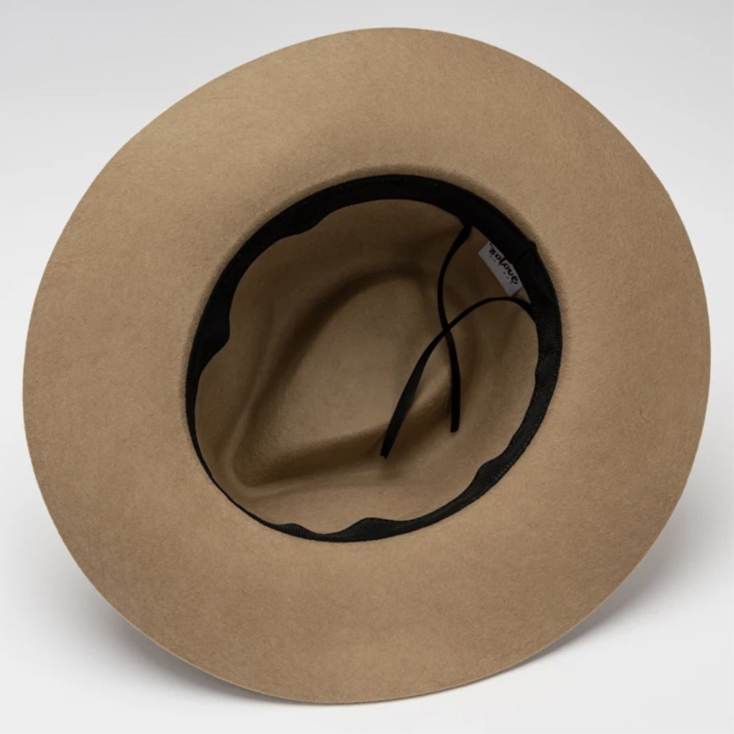 WOOL RANCHER HAT WITH LEATHER BELT