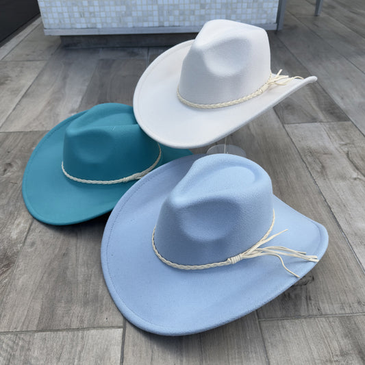 Vegan Felt Cowboy Hat – Classic Western Style!