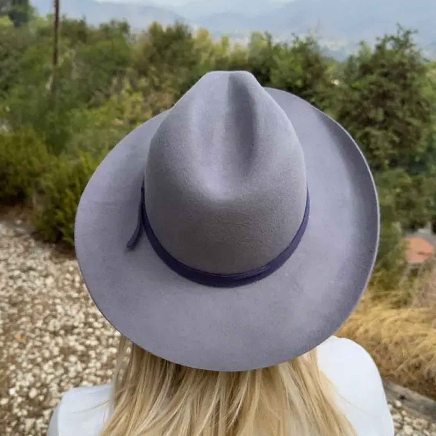 Premium Wool Pencil Brim Hat