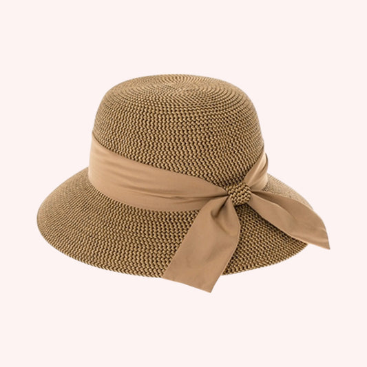 Heather Bucket Hat w/ Sash – Packable & UPF 50+