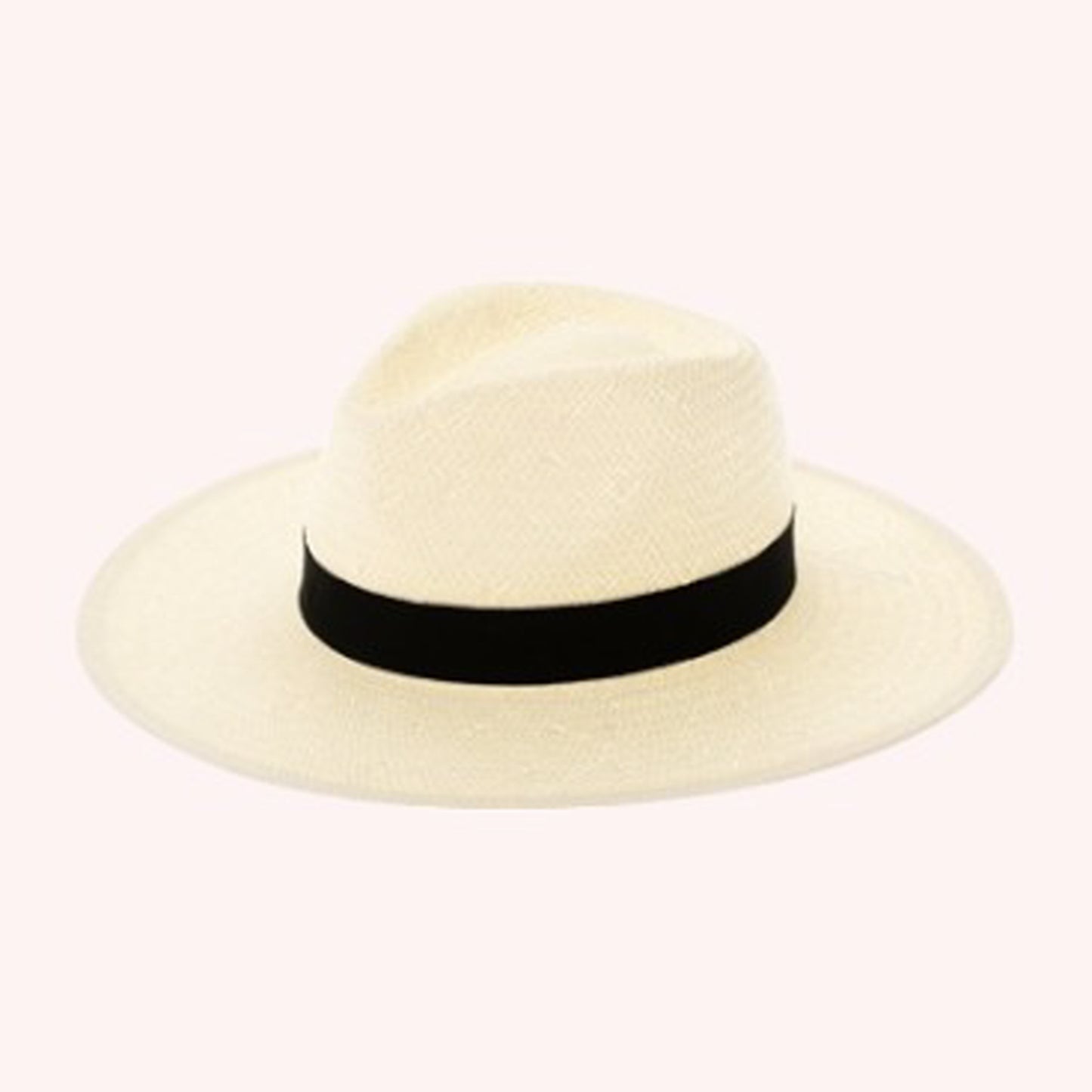 Handwoven Toyo Straw Panama Hat – Classic & Adjustable Fit