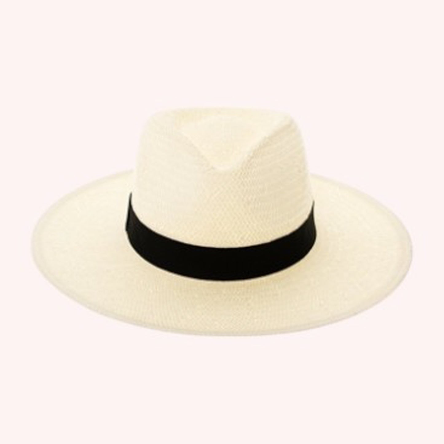 Handwoven Toyo Straw Panama Hat – Classic & Adjustable Fit