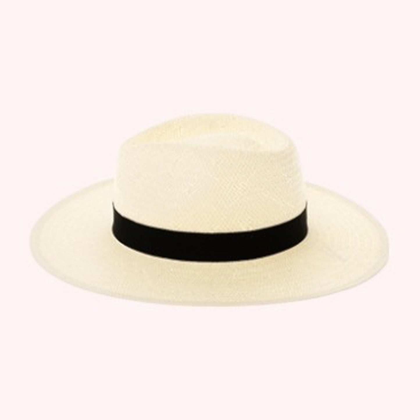 Handwoven Toyo Straw Panama Hat – Classic & Adjustable Fit