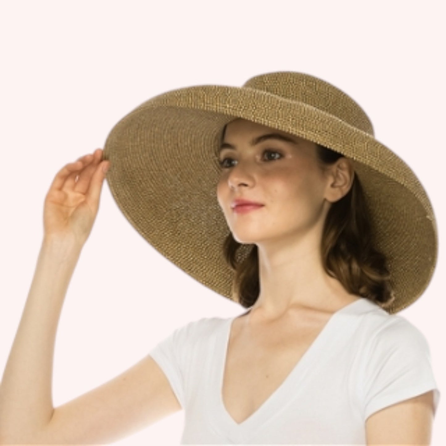 Large Down brim Sun Hat – Timeless Elegance & UPF 50+