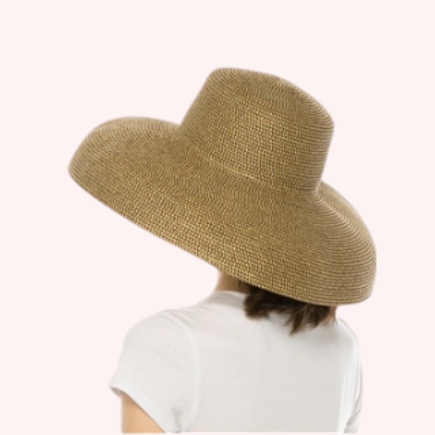 Large Down brim Sun Hat – Timeless Elegance & UPF 50+