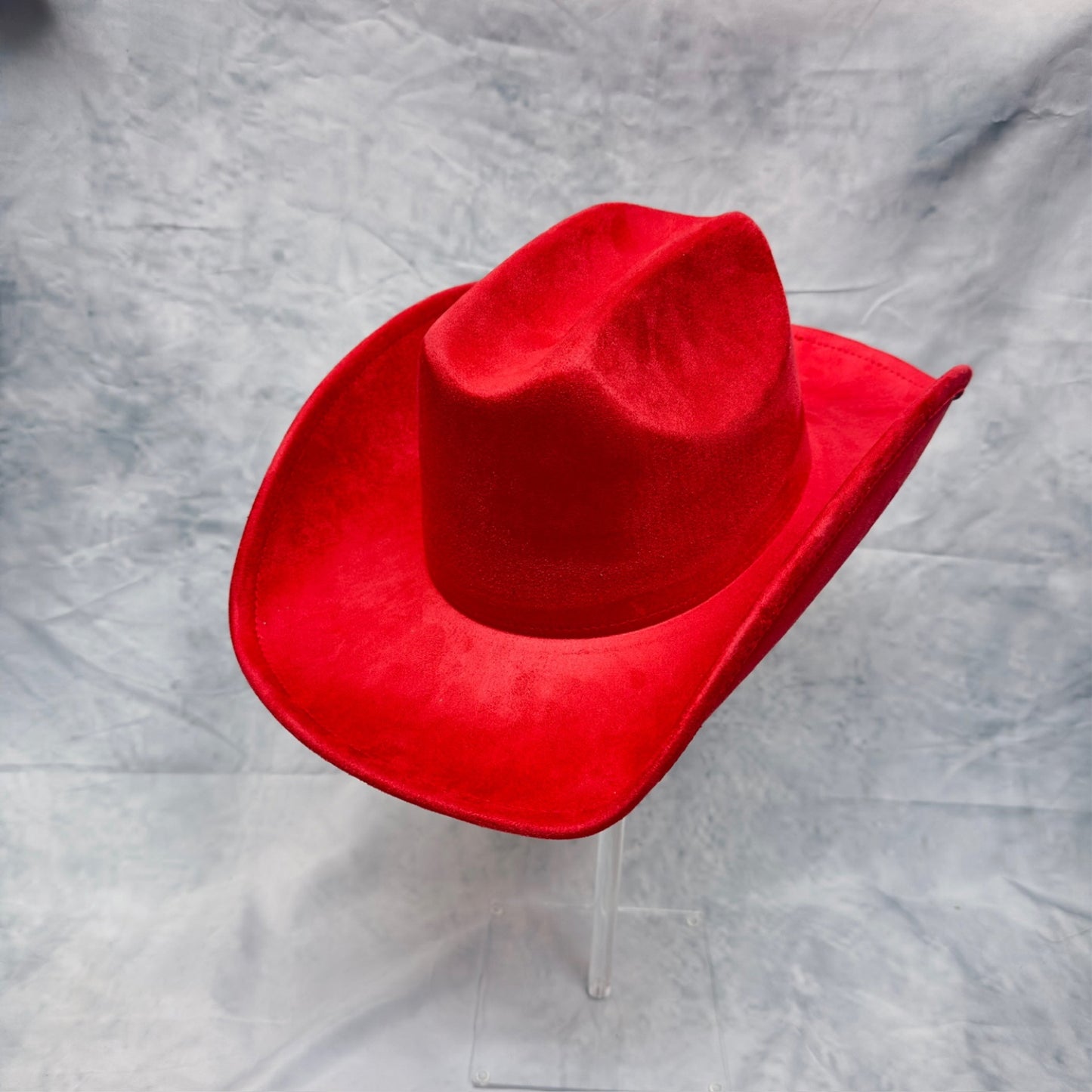 VEGAN SUEDE CATTLEMAN HAT