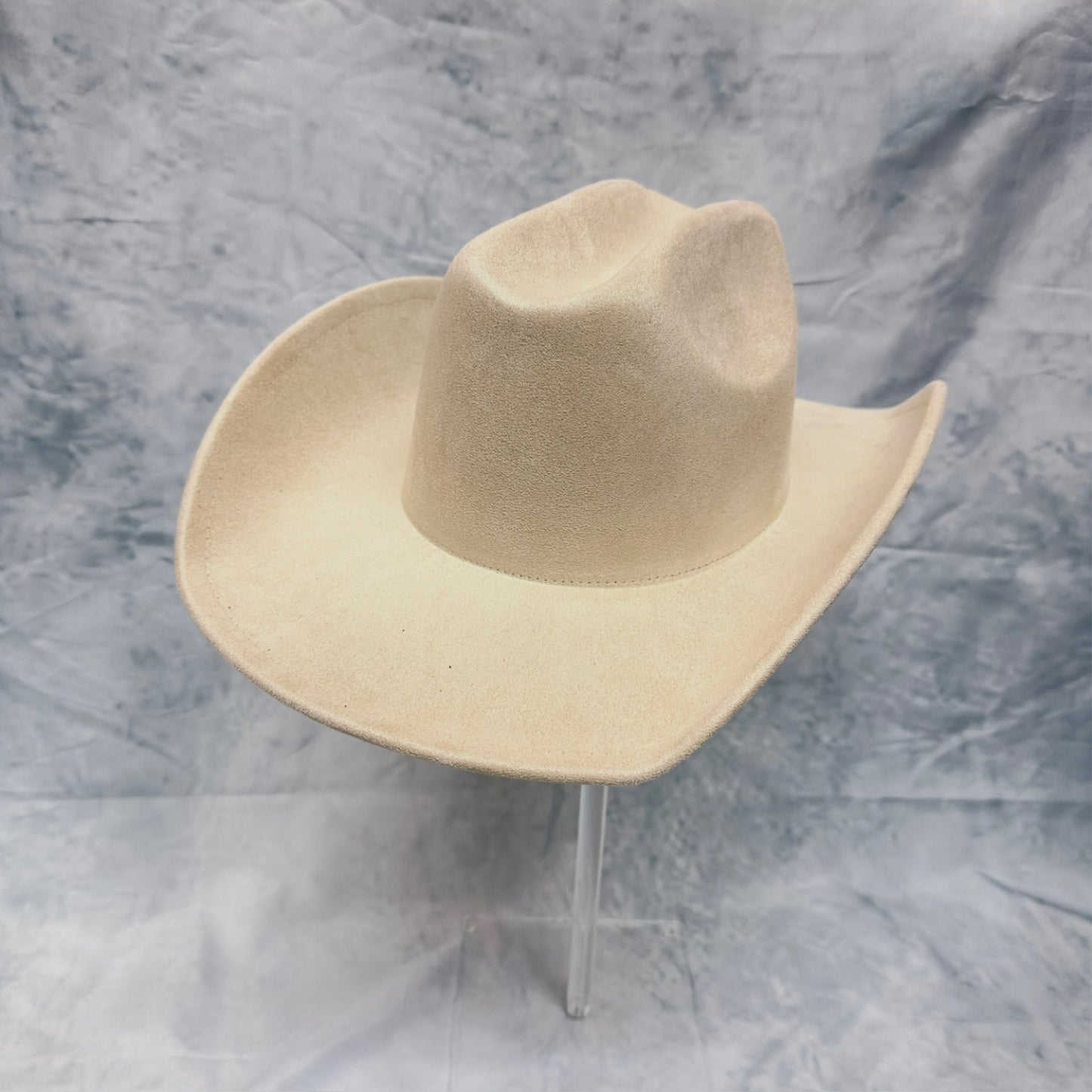 VEGAN SUEDE CATTLEMAN HAT