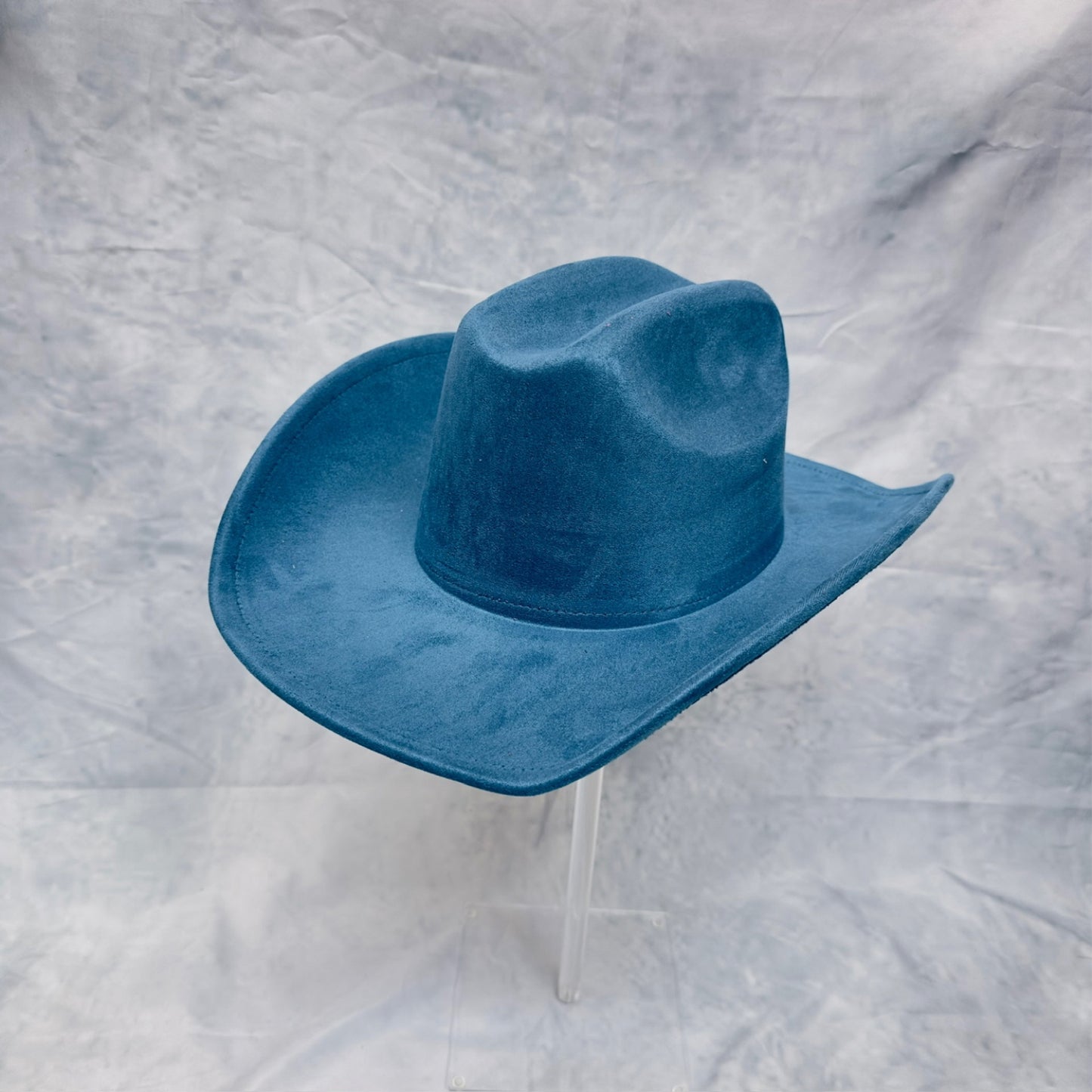 VEGAN SUEDE CATTLEMAN HAT