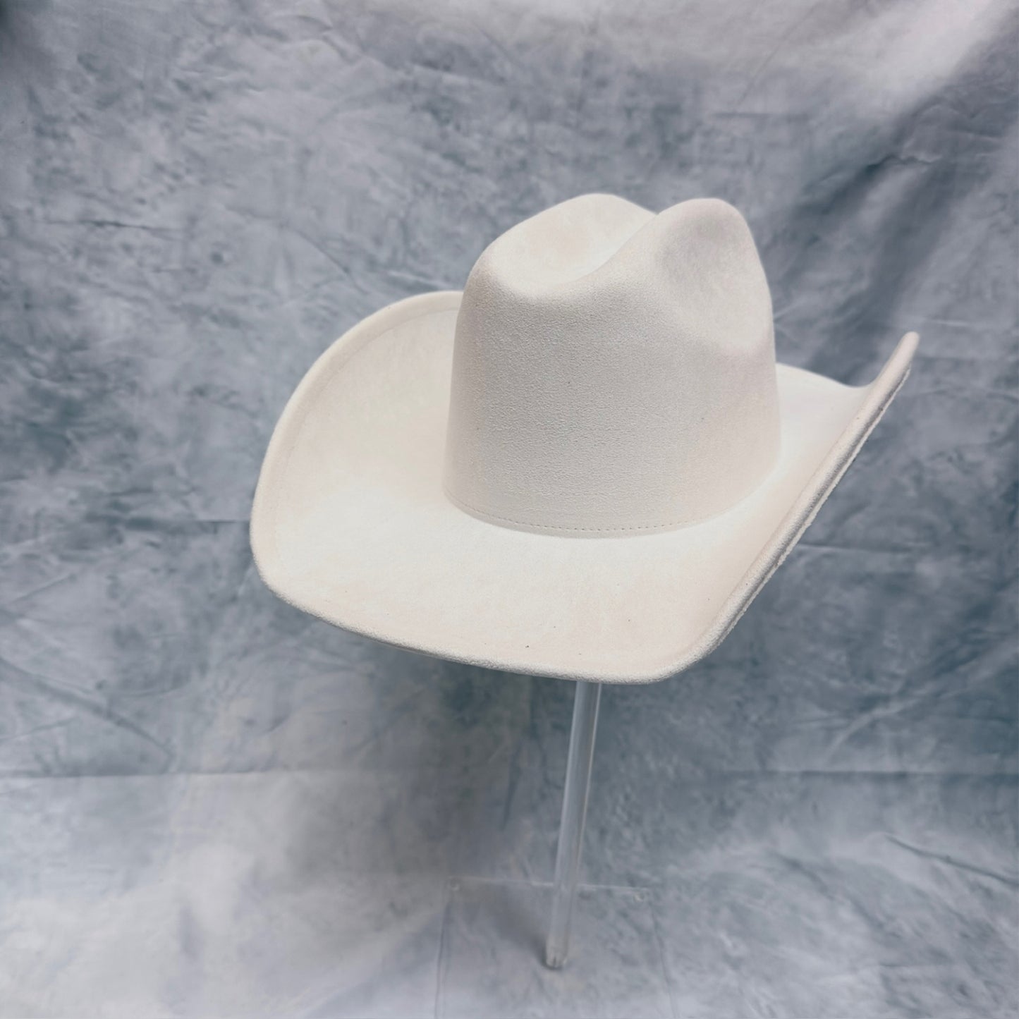 VEGAN SUEDE CATTLEMAN HAT