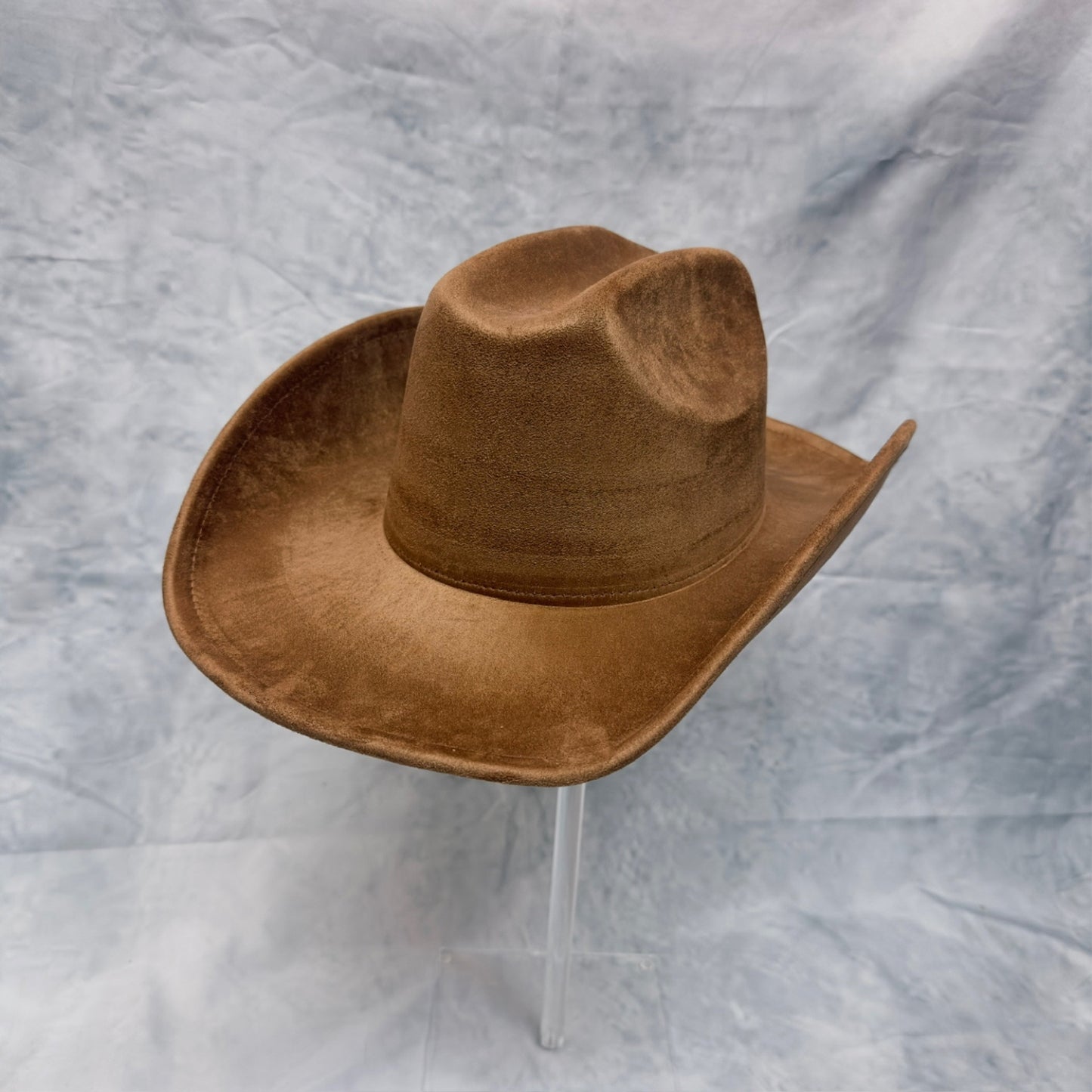 VEGAN SUEDE CATTLEMAN HAT