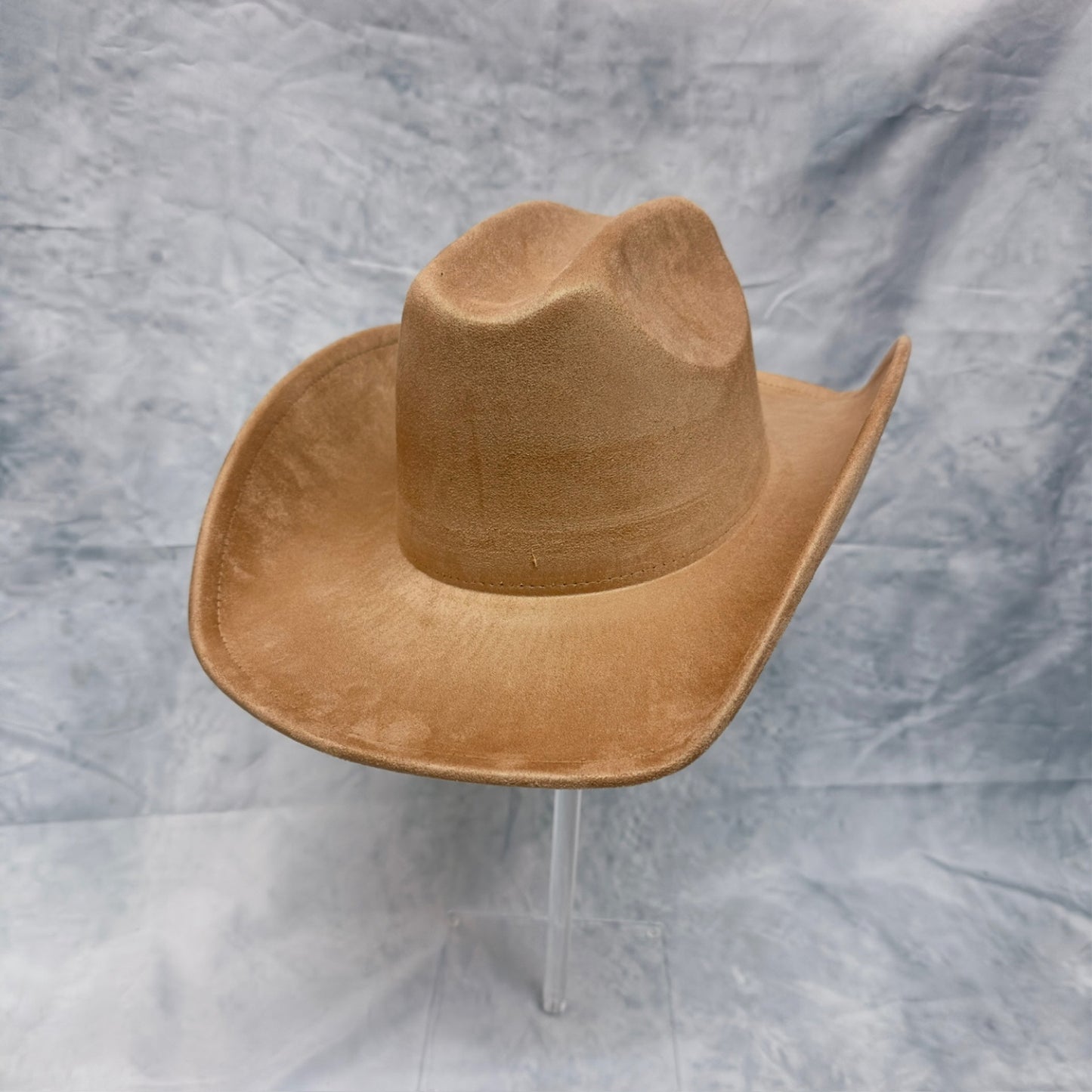 VEGAN SUEDE CATTLEMAN HAT