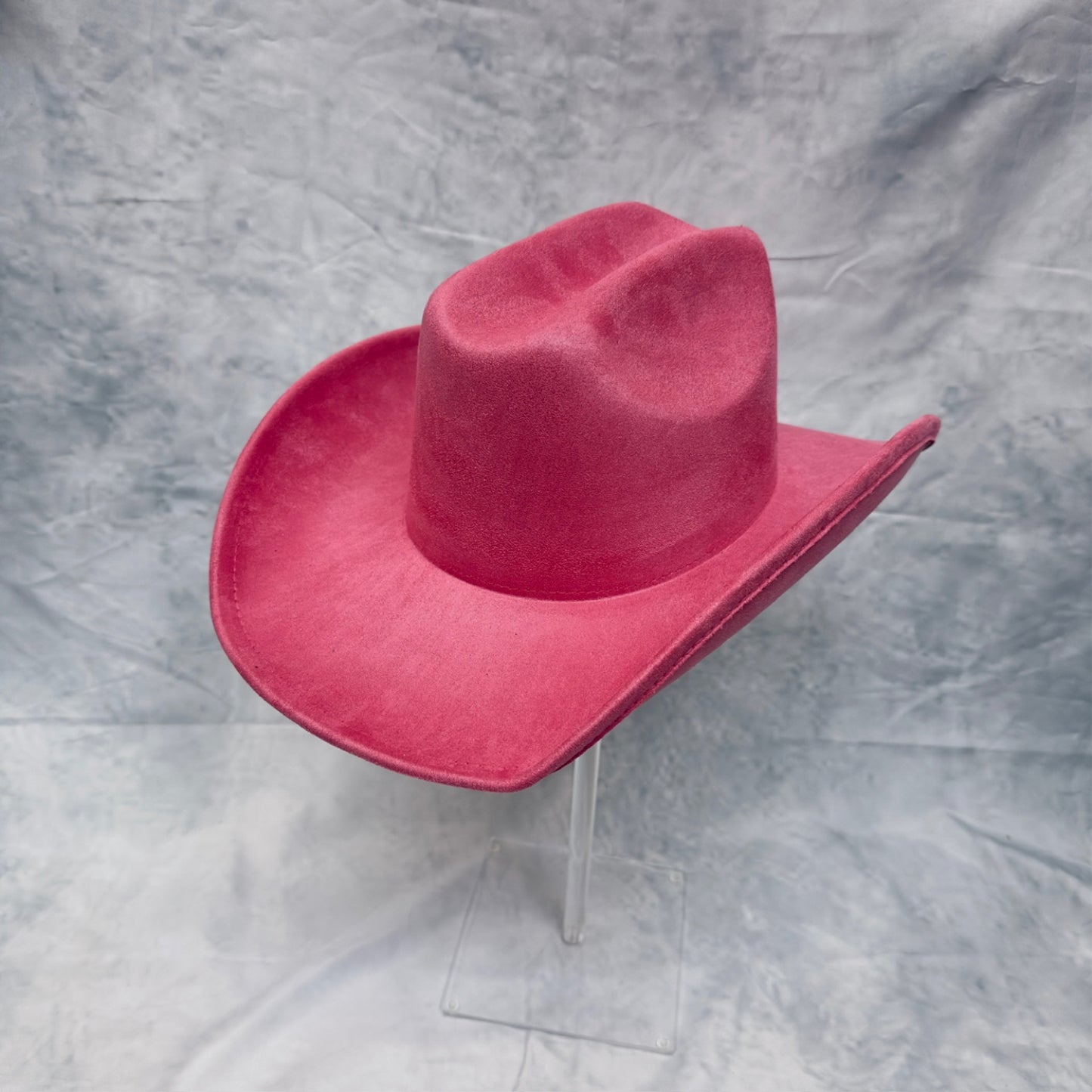 VEGAN SUEDE CATTLEMAN HAT