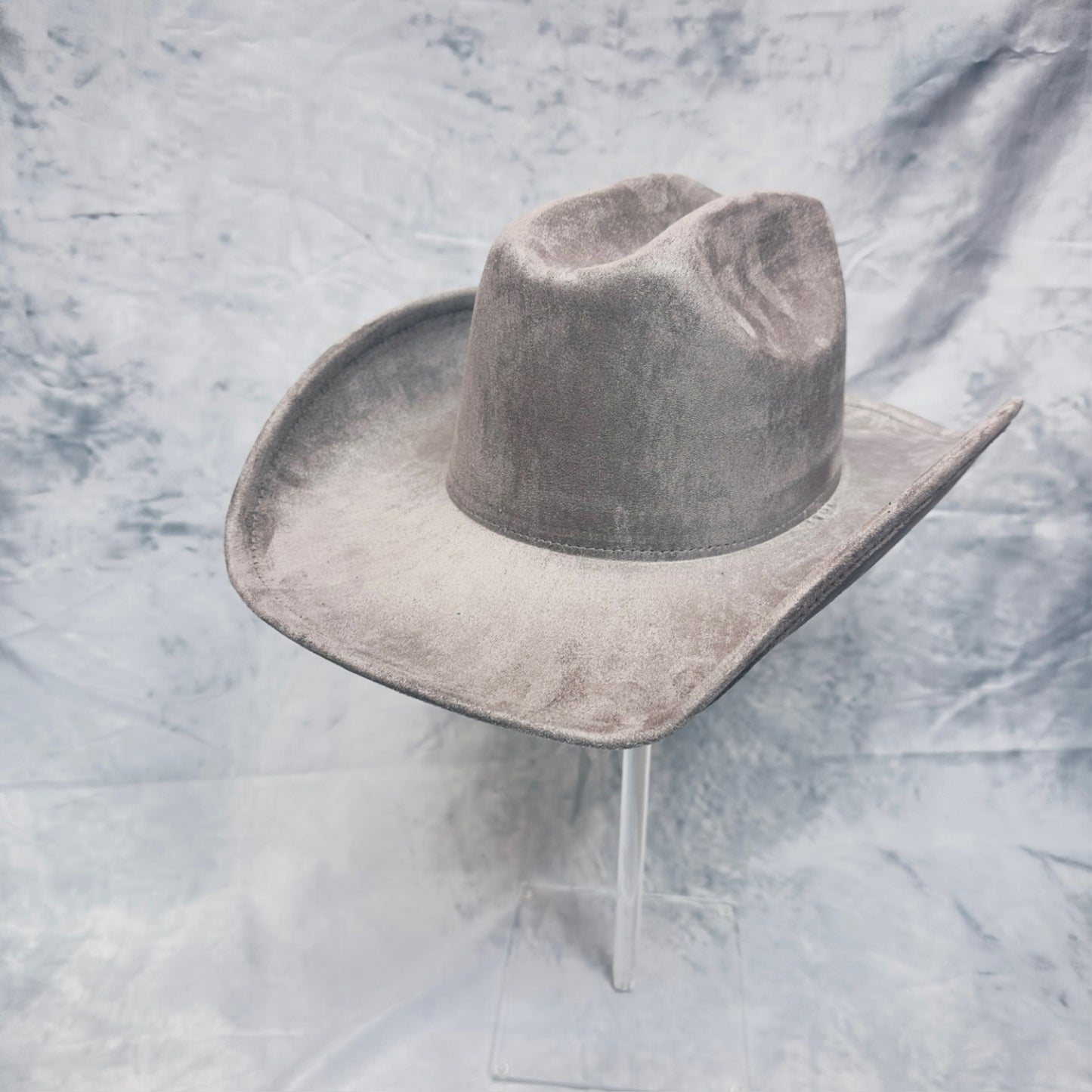 VEGAN SUEDE CATTLEMAN HAT