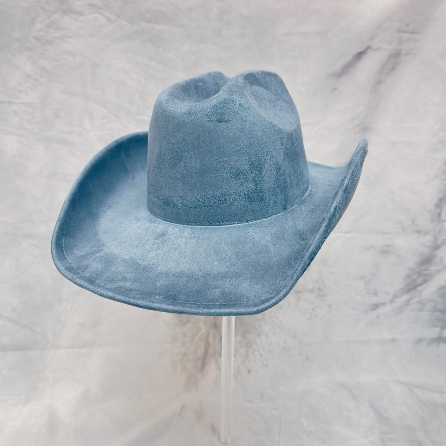 VEGAN SUEDE CATTLEMAN HAT