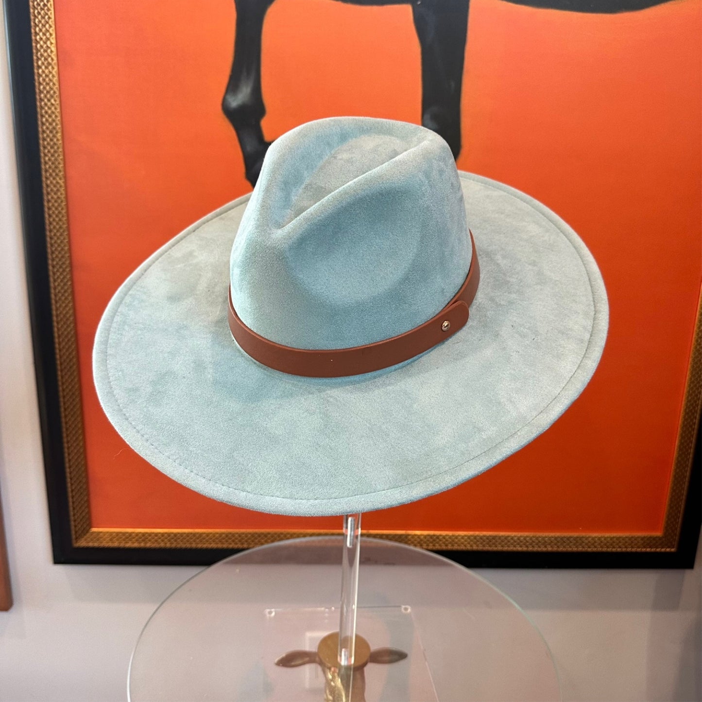 Fashion Classic Wide Brim Suede Premium  Hat