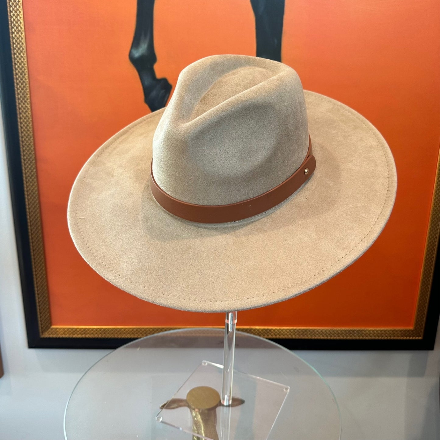 Fashion Classic Wide Brim Suede Premium  Hat