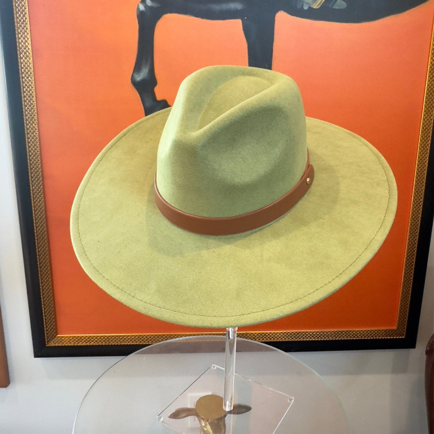 Fashion Classic Wide Brim Suede Premium  Hat