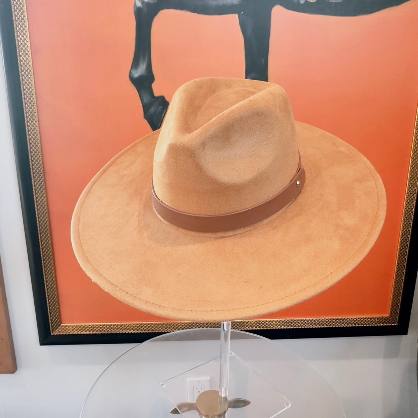 Fashion Classic Wide Brim Suede Premium  Hat