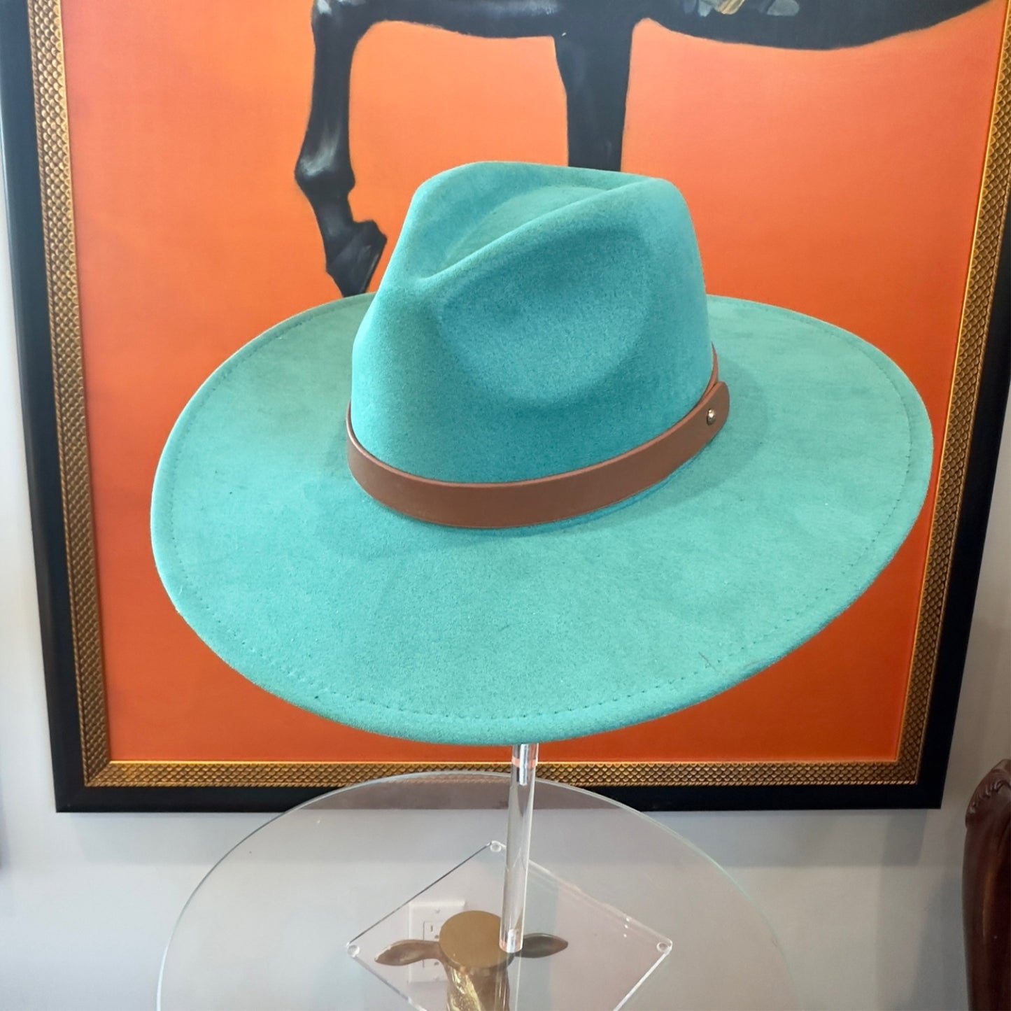 Fashion Classic Wide Brim Suede Premium  Hat