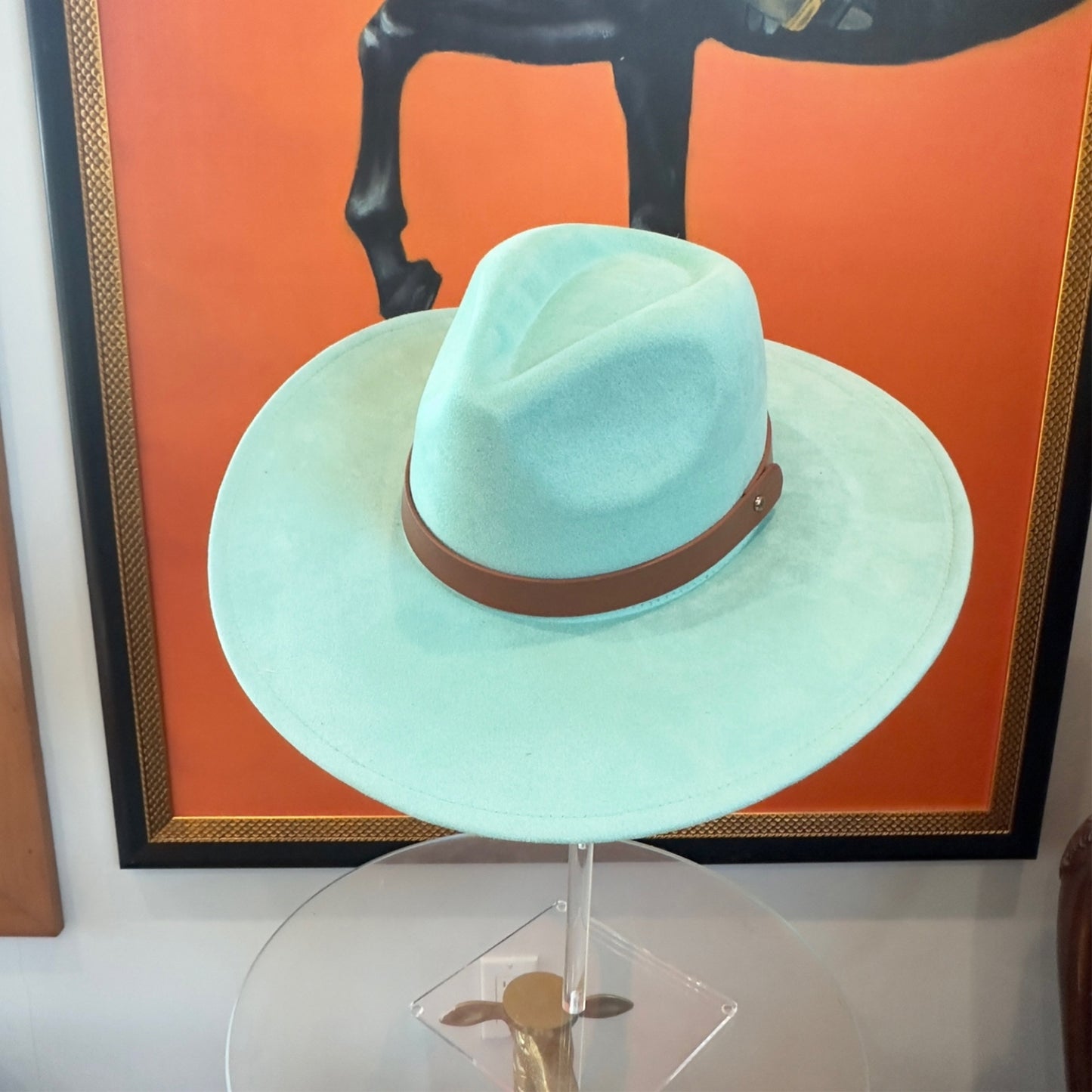 Fashion Classic Wide Brim Suede Premium  Hat