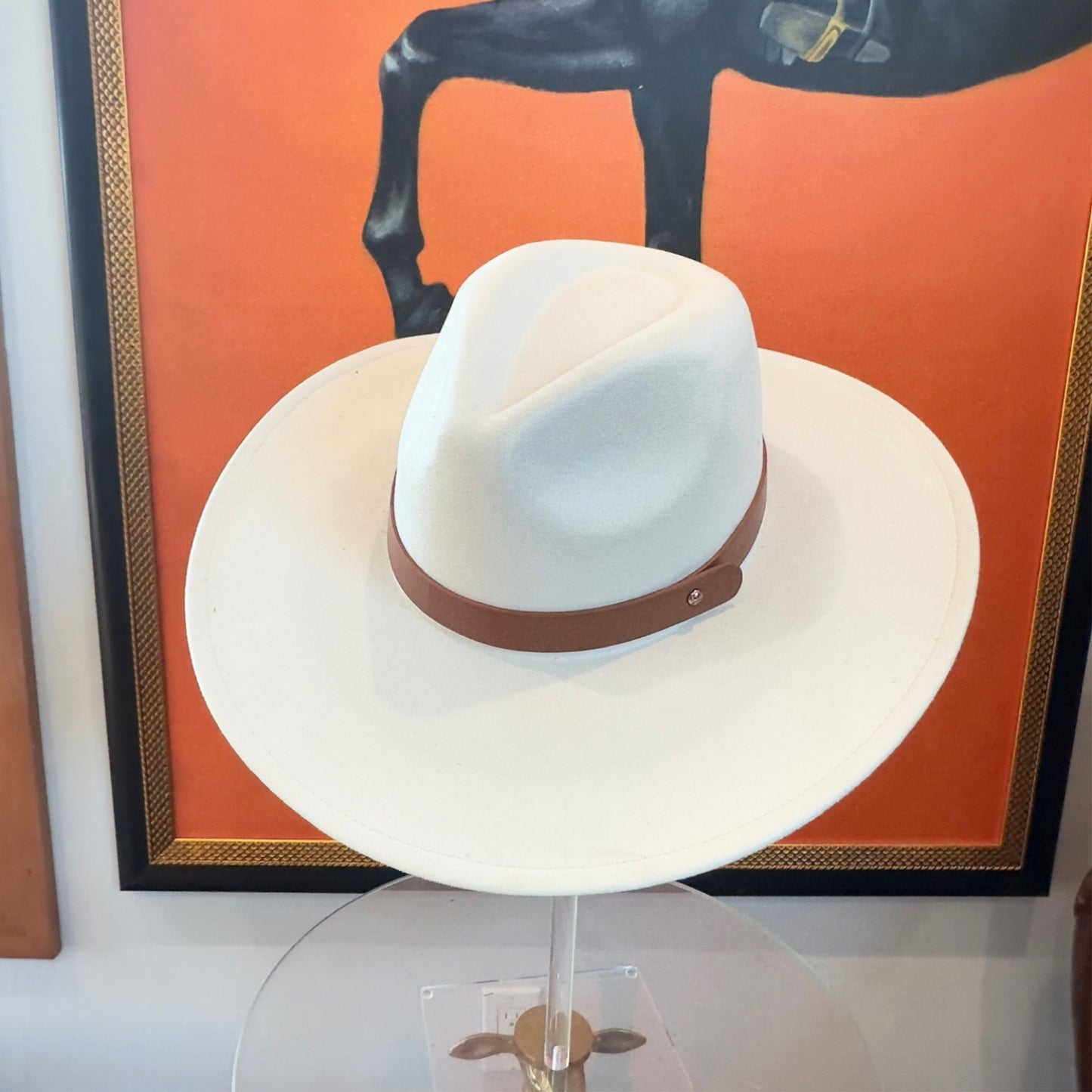 Fashion Classic Wide Brim Suede Premium  Hat