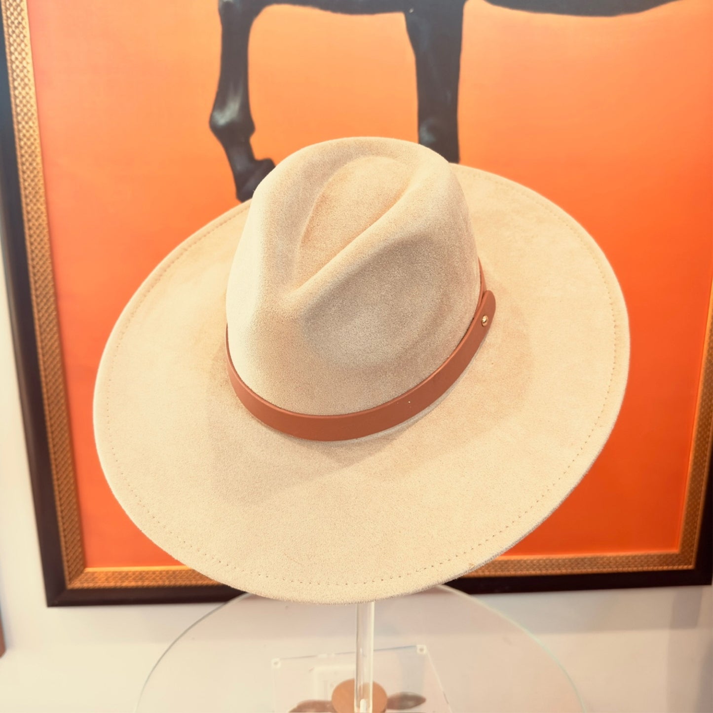 Fashion Classic Wide Brim Suede Premium  Hat