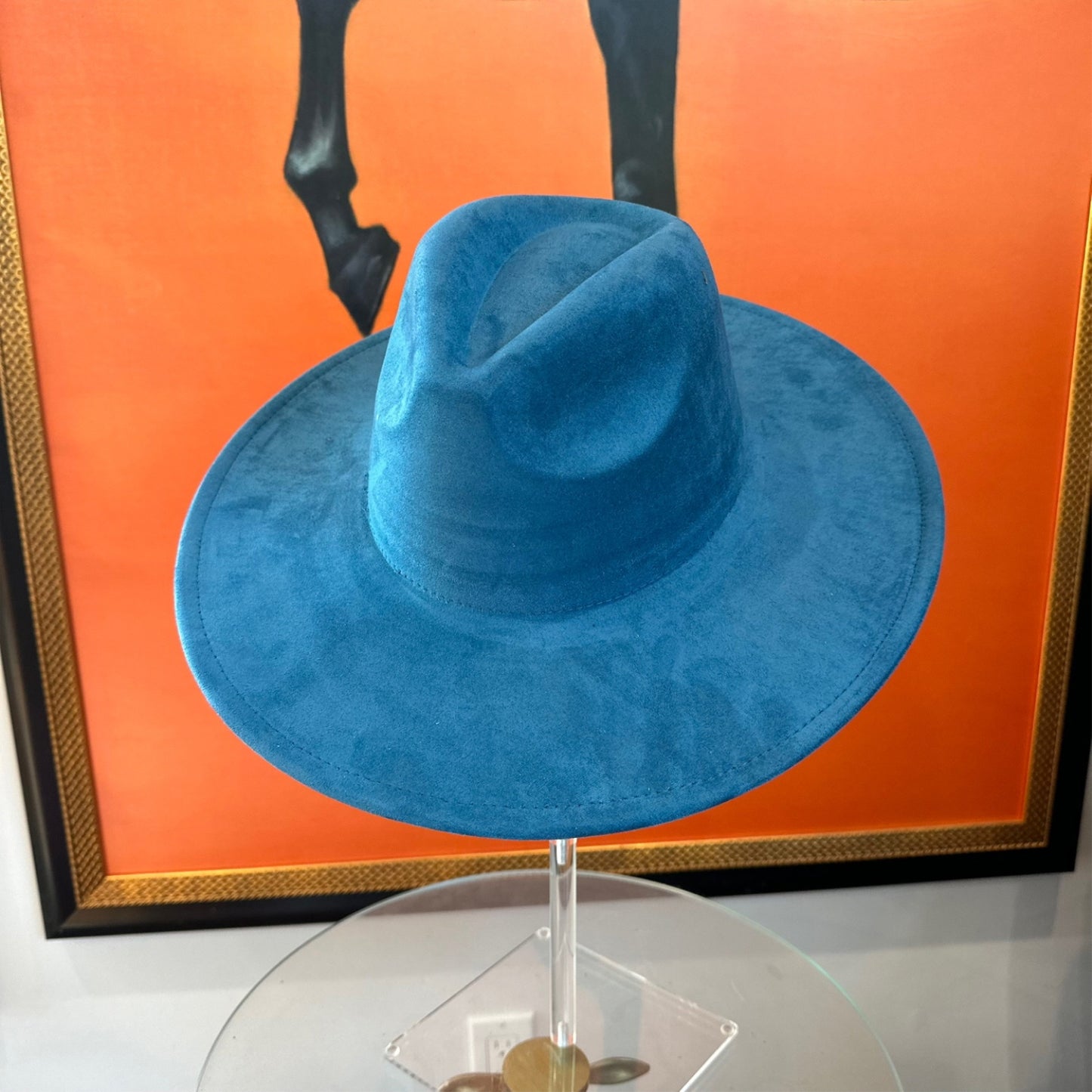 VEGAN SUEDE FEDORA HAT (Copy)