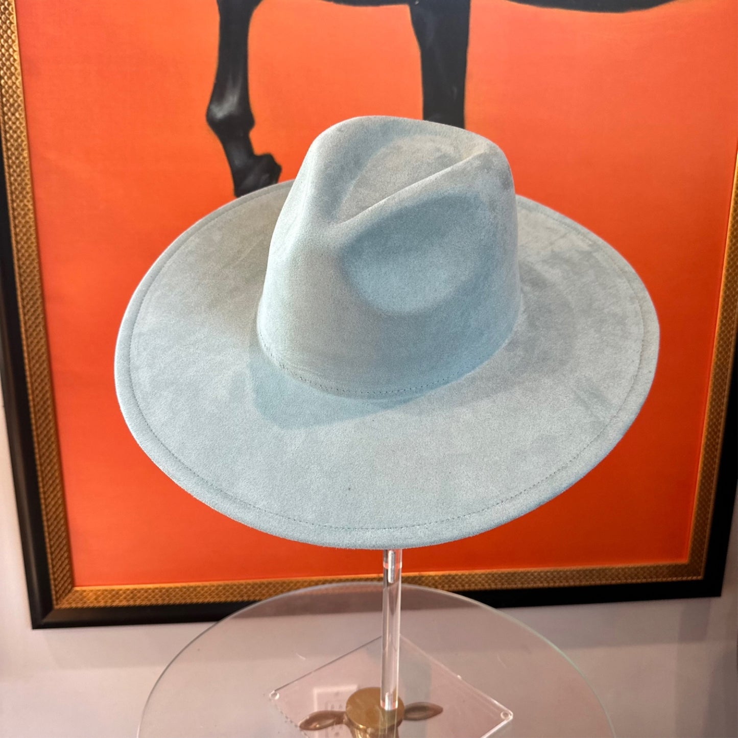 VEGAN SUEDE FEDORA HAT (Copy)