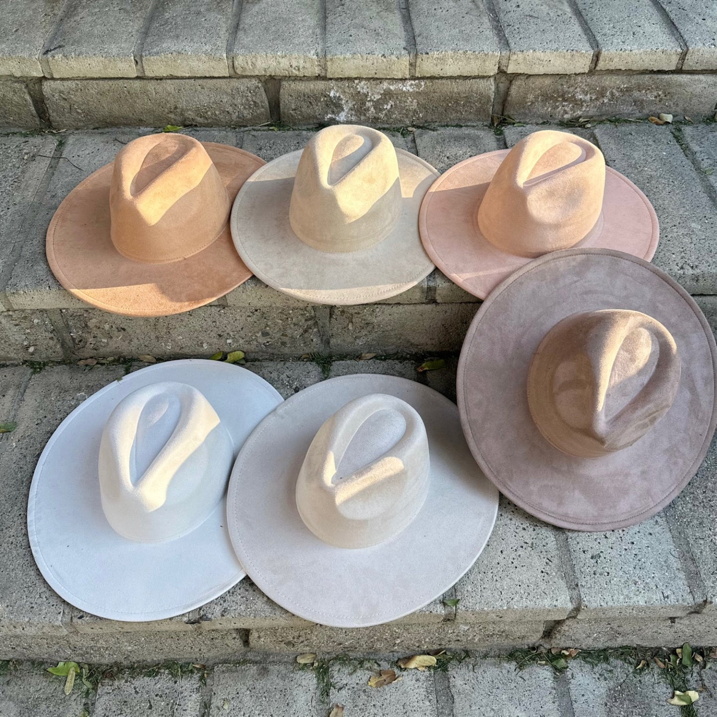 VEGAN SUEDE FEDORA HAT (Copy)