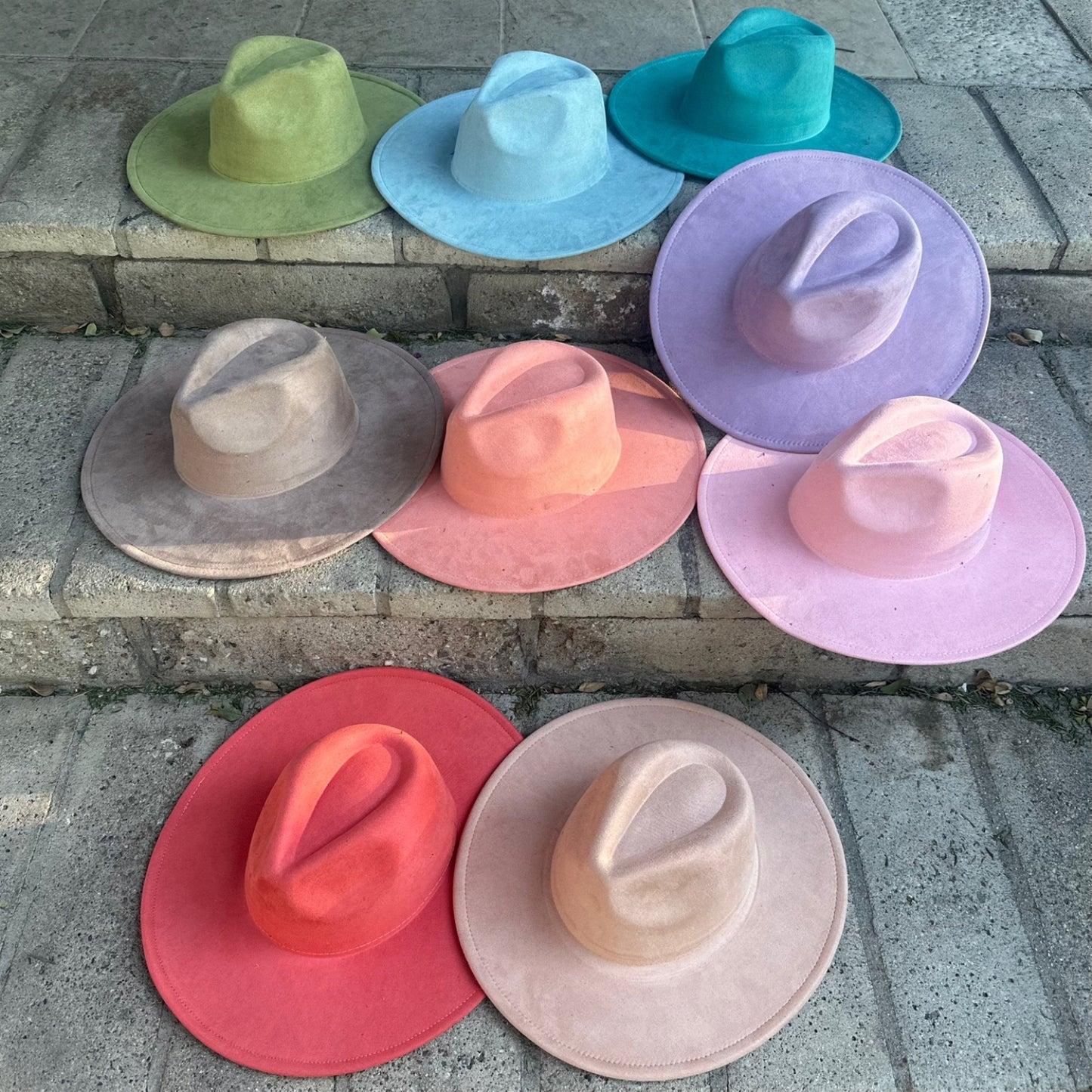 VEGAN SUEDE FEDORA HAT (Copy)