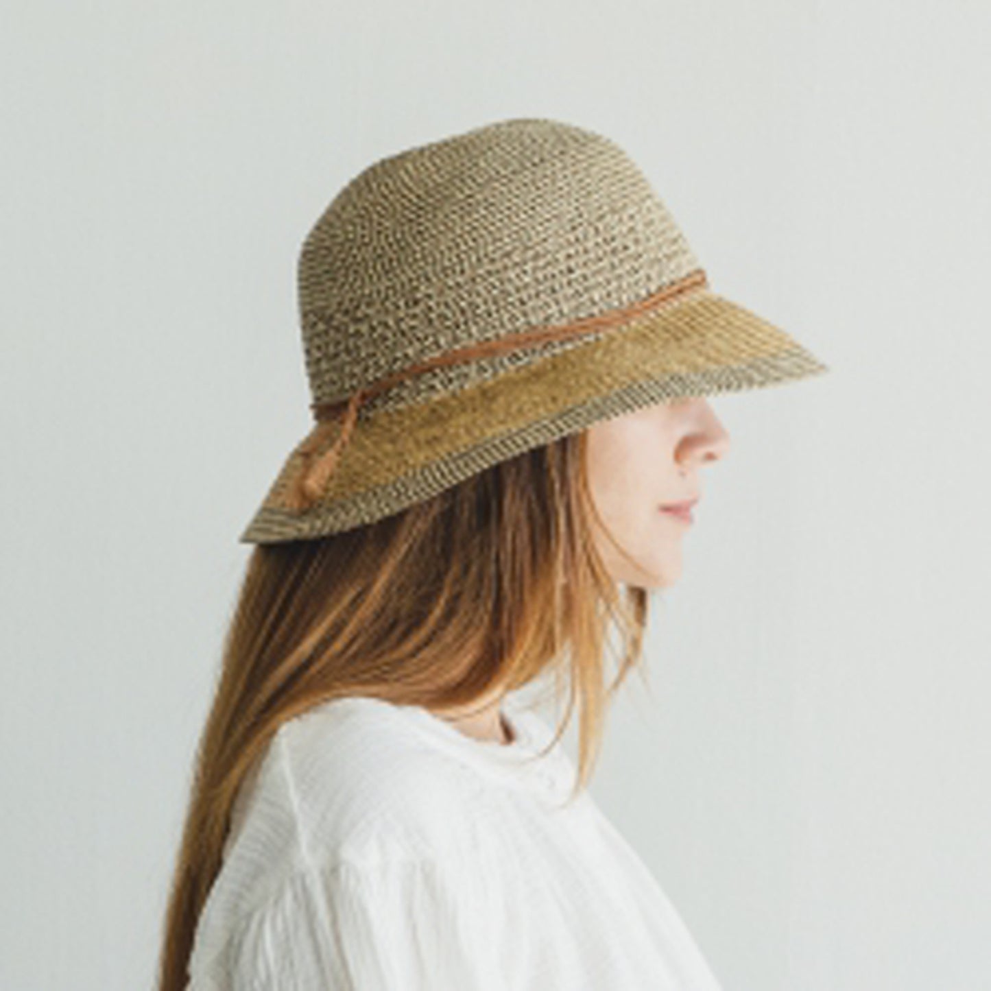 Mixed Braid Bucket Hat – Stylish, Packable & UPF 50+