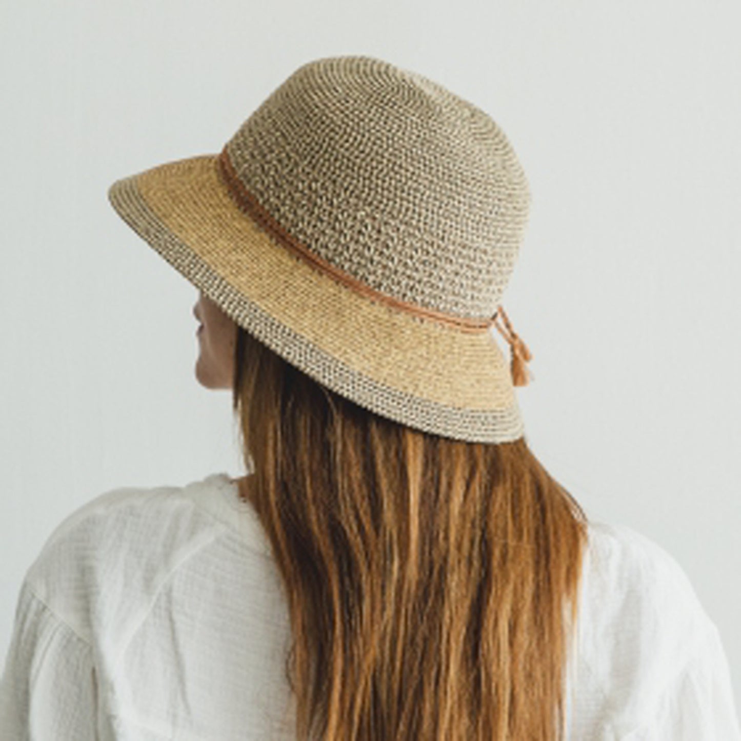 Mixed Braid Bucket Hat – Stylish, Packable & UPF 50+