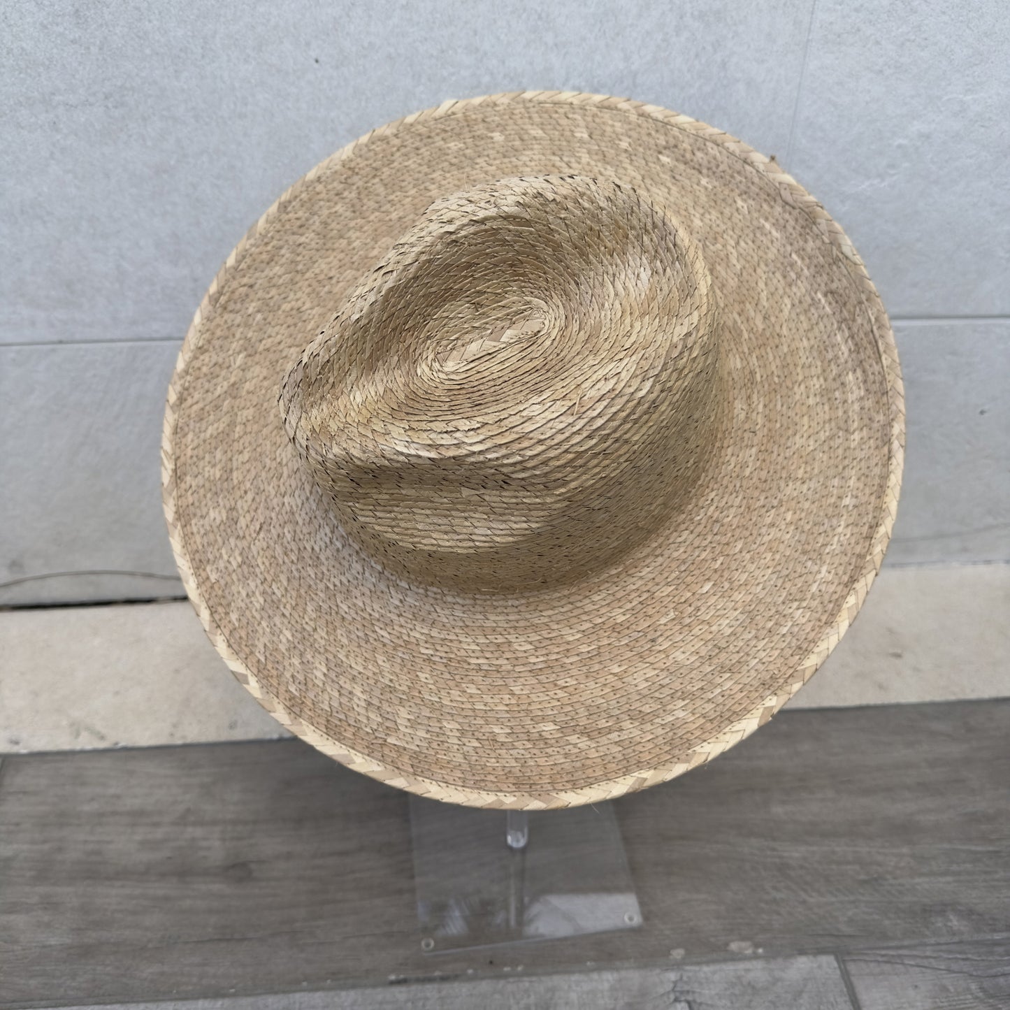 Palm Leaf Straw Panama Hat