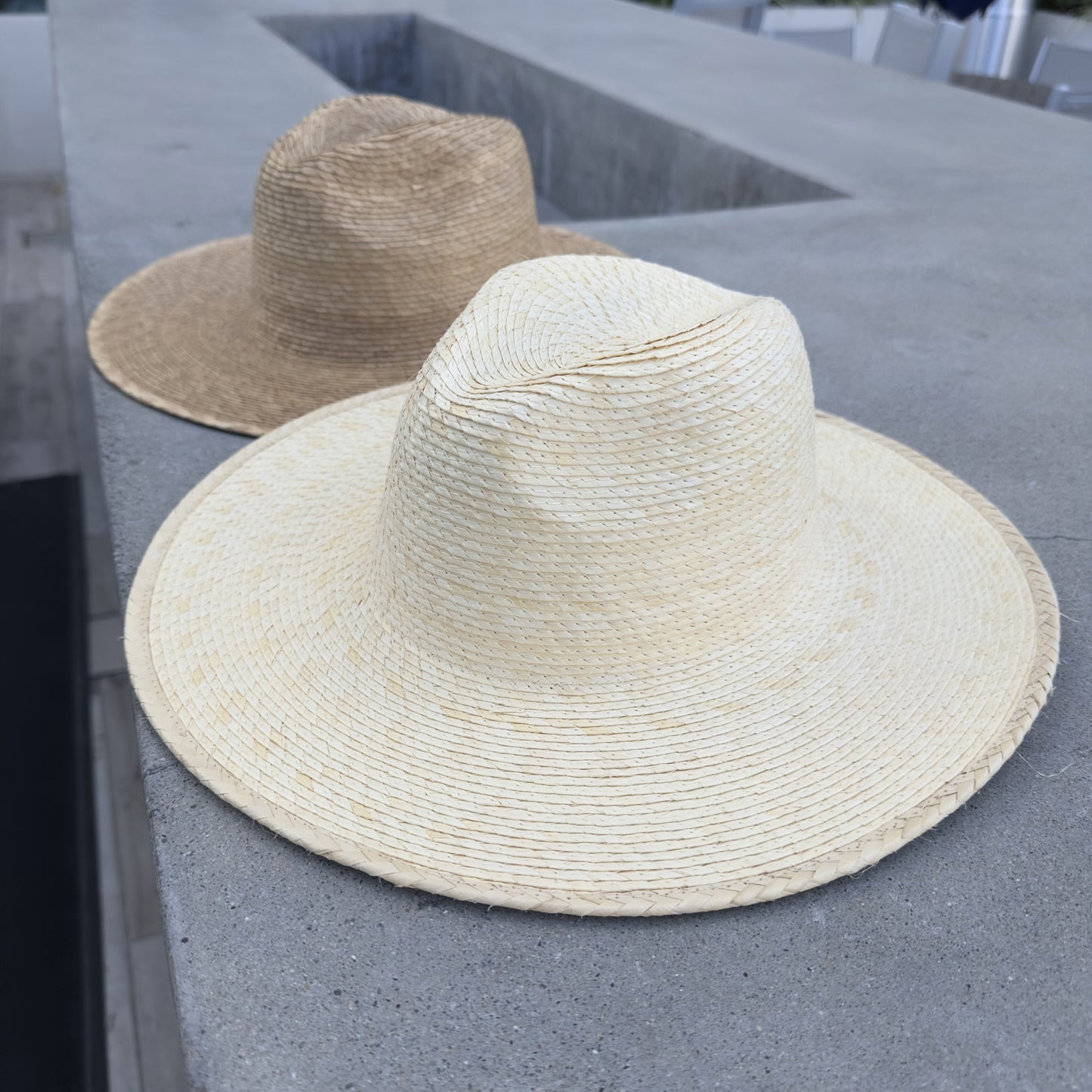 Palm Leaf Straw Panama Hat