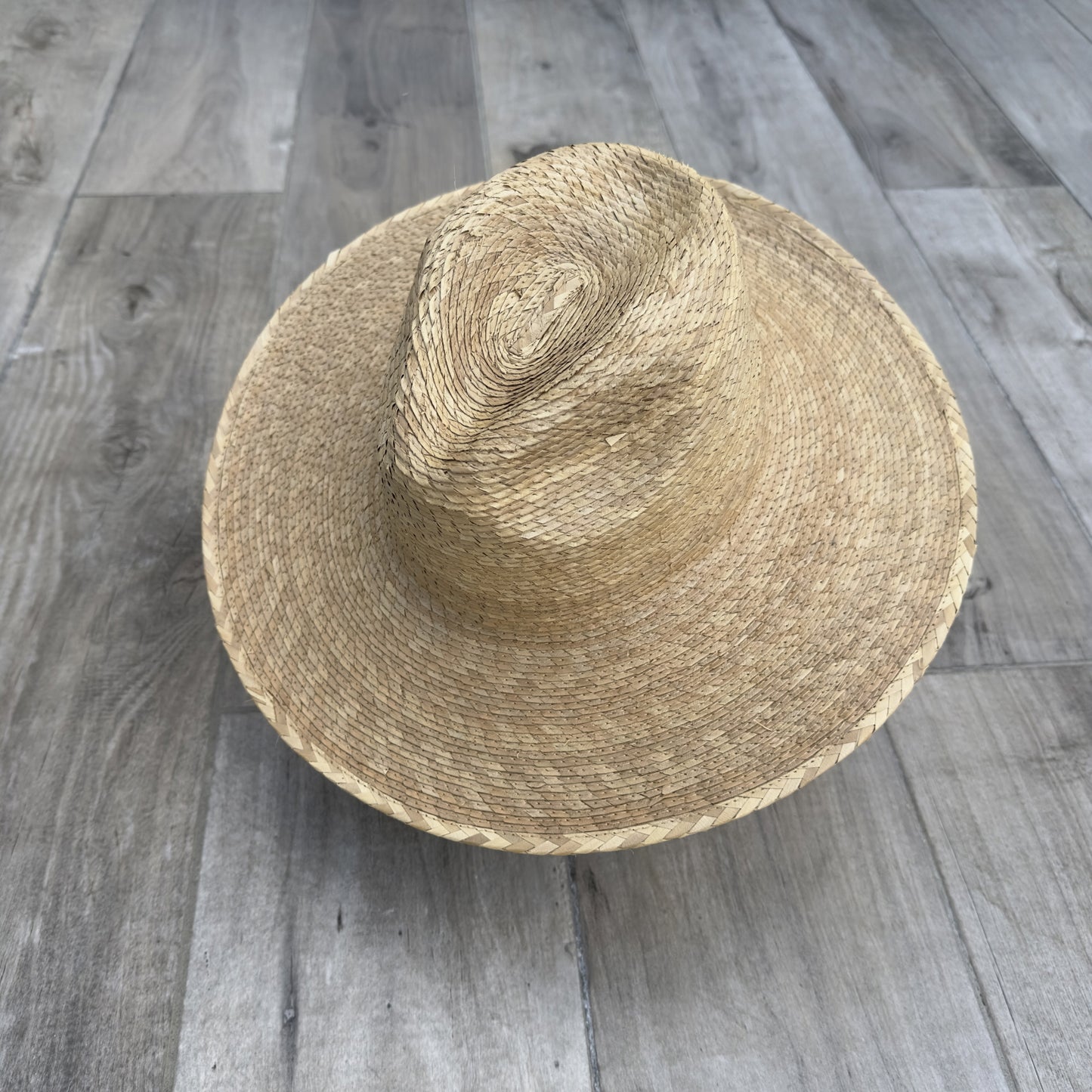 Palm Leaf Straw Panama Hat