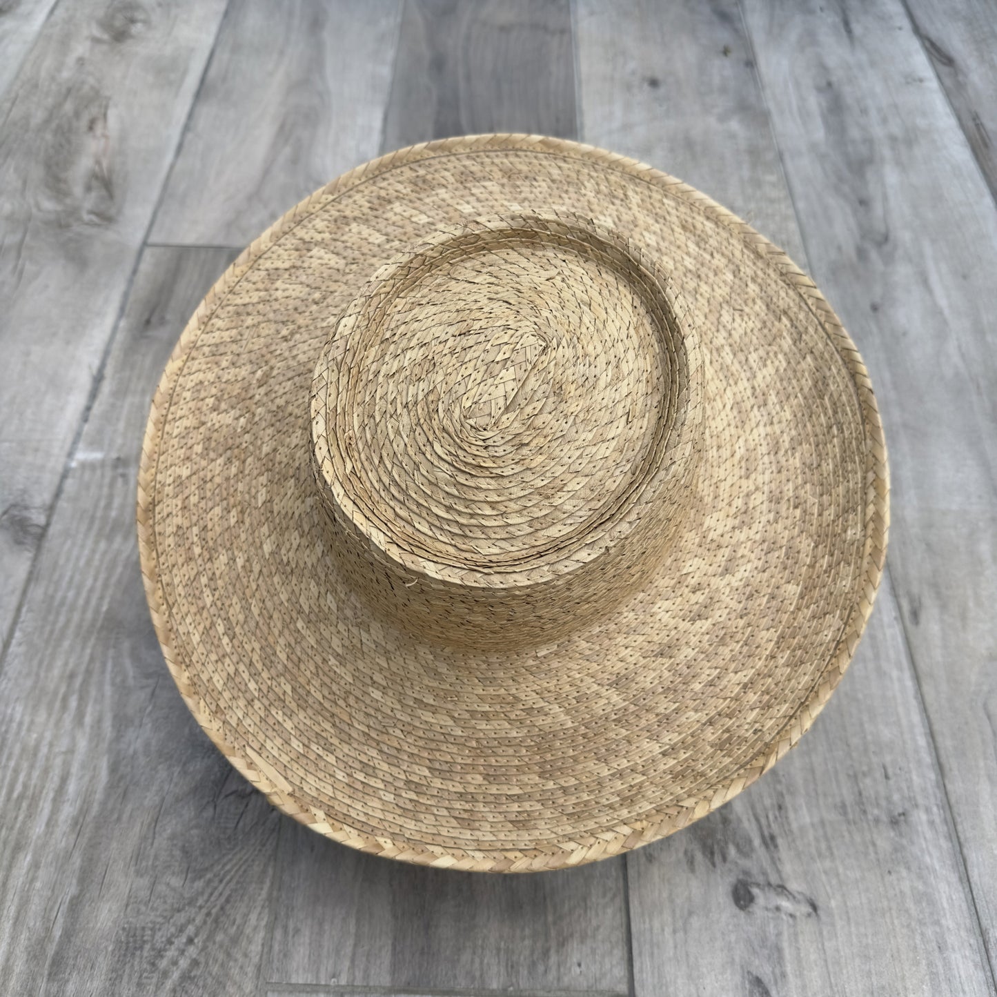 Palm Leaf Gambler Hat