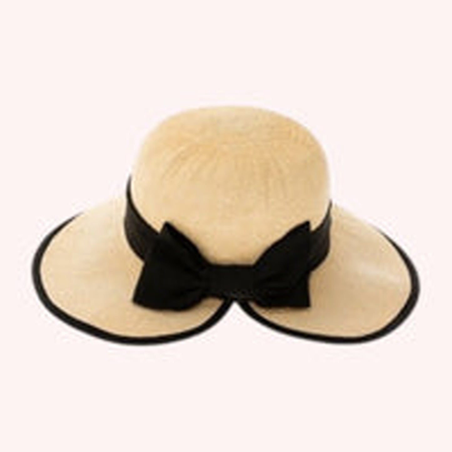 Split Back Toyo Sun Hat w/ Bow