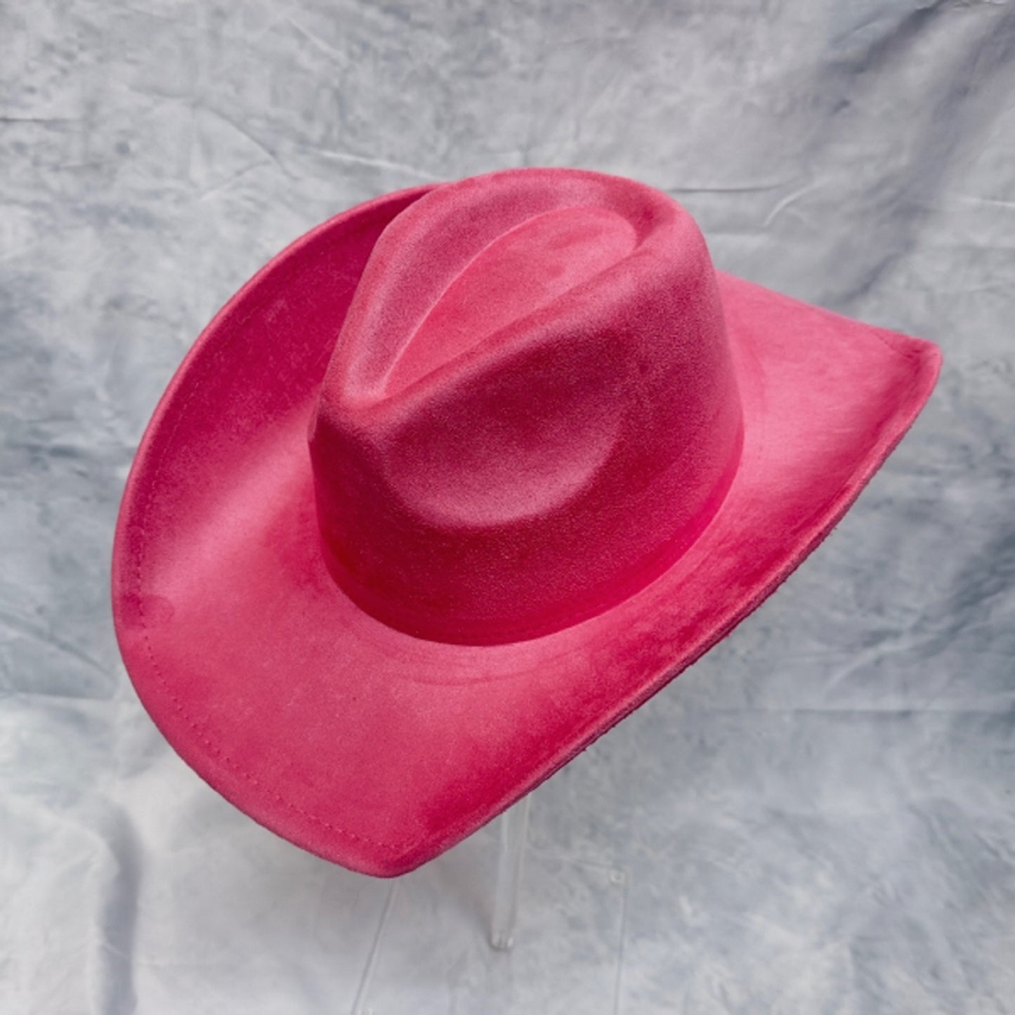 FASHION VEGAN SUEDE COWBOY HAT