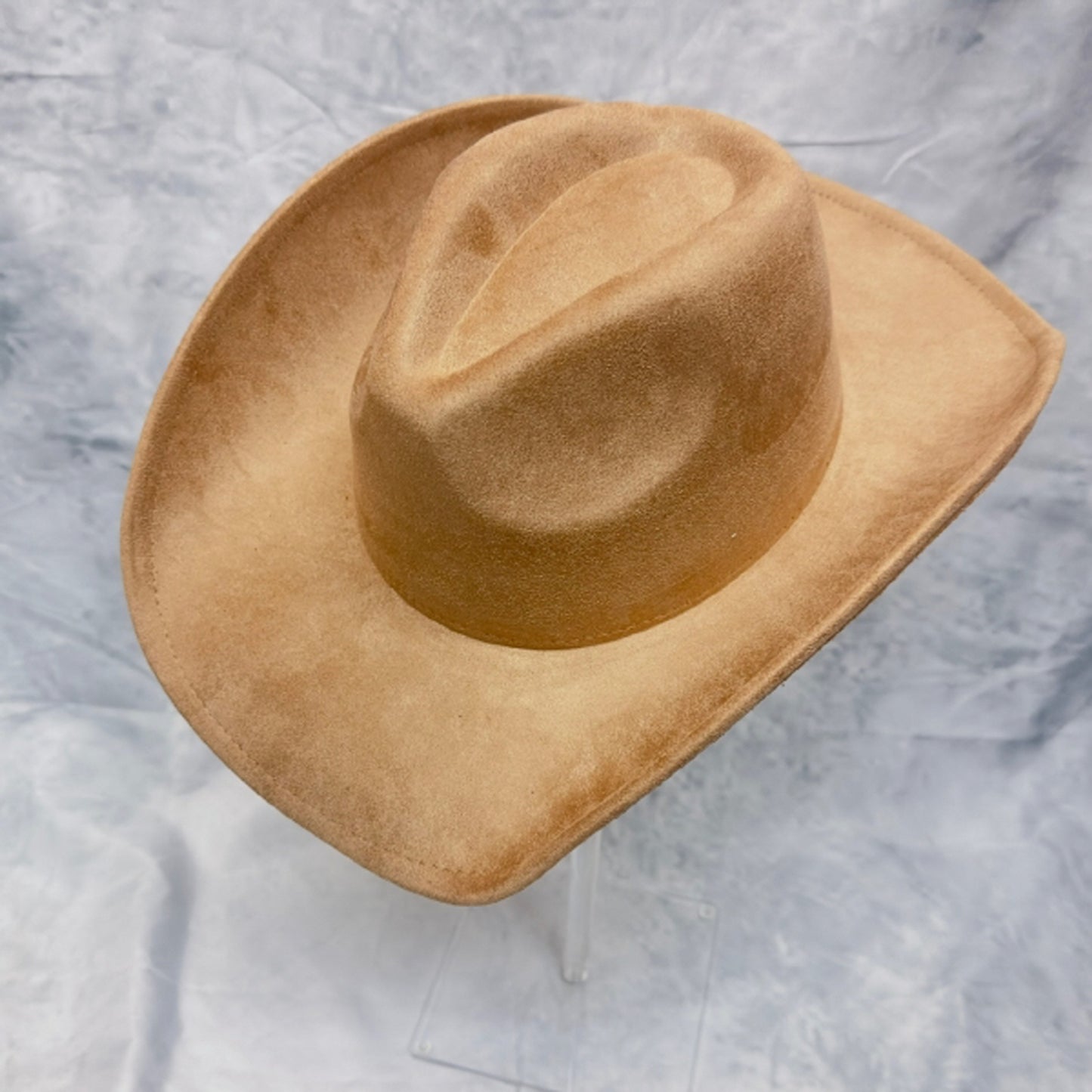 FASHION VEGAN SUEDE COWBOY HAT