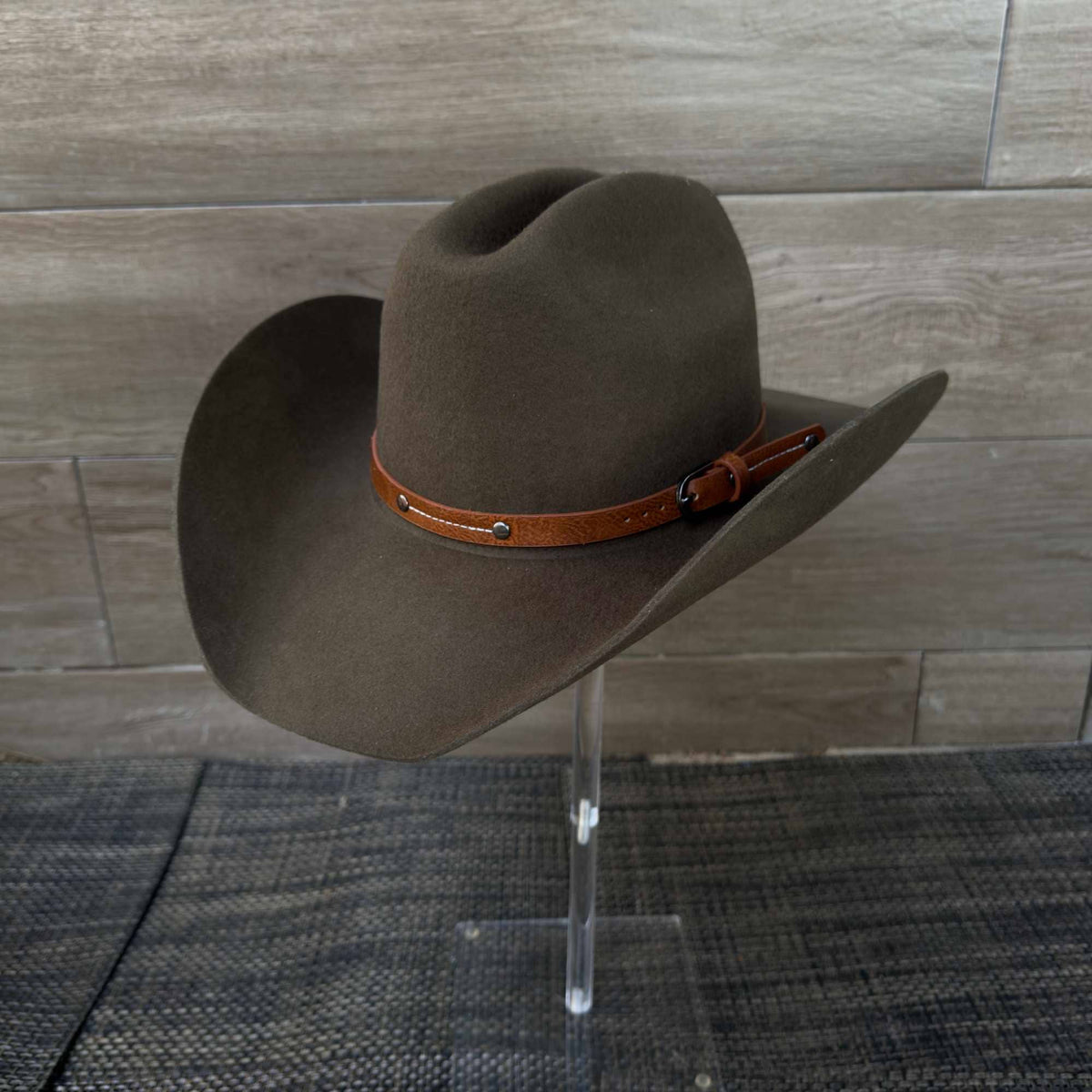 Premium Australian Wool Cowboy Hat with a Leather Belt